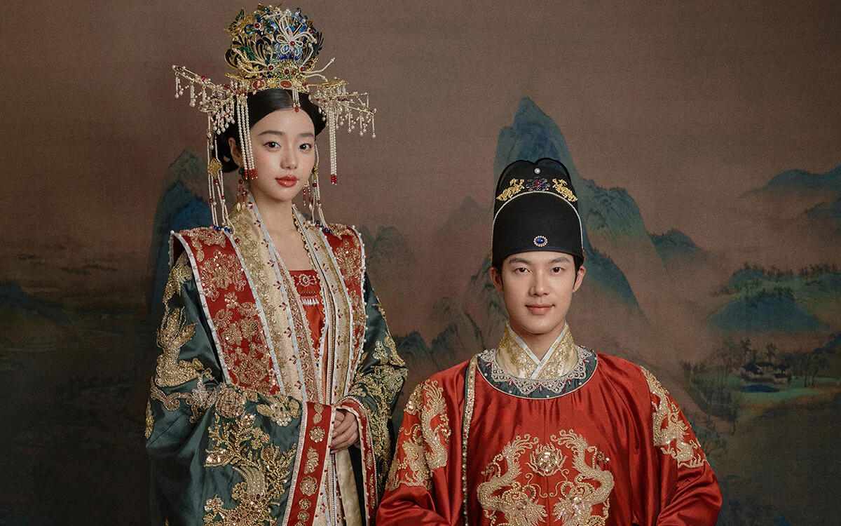 【鳳冠霞帔明媒正娶婚紗照】