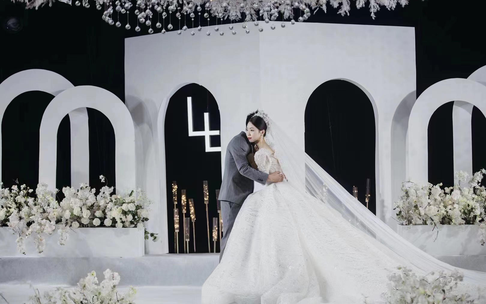 【造梦空间婚礼美学设计】白色简约