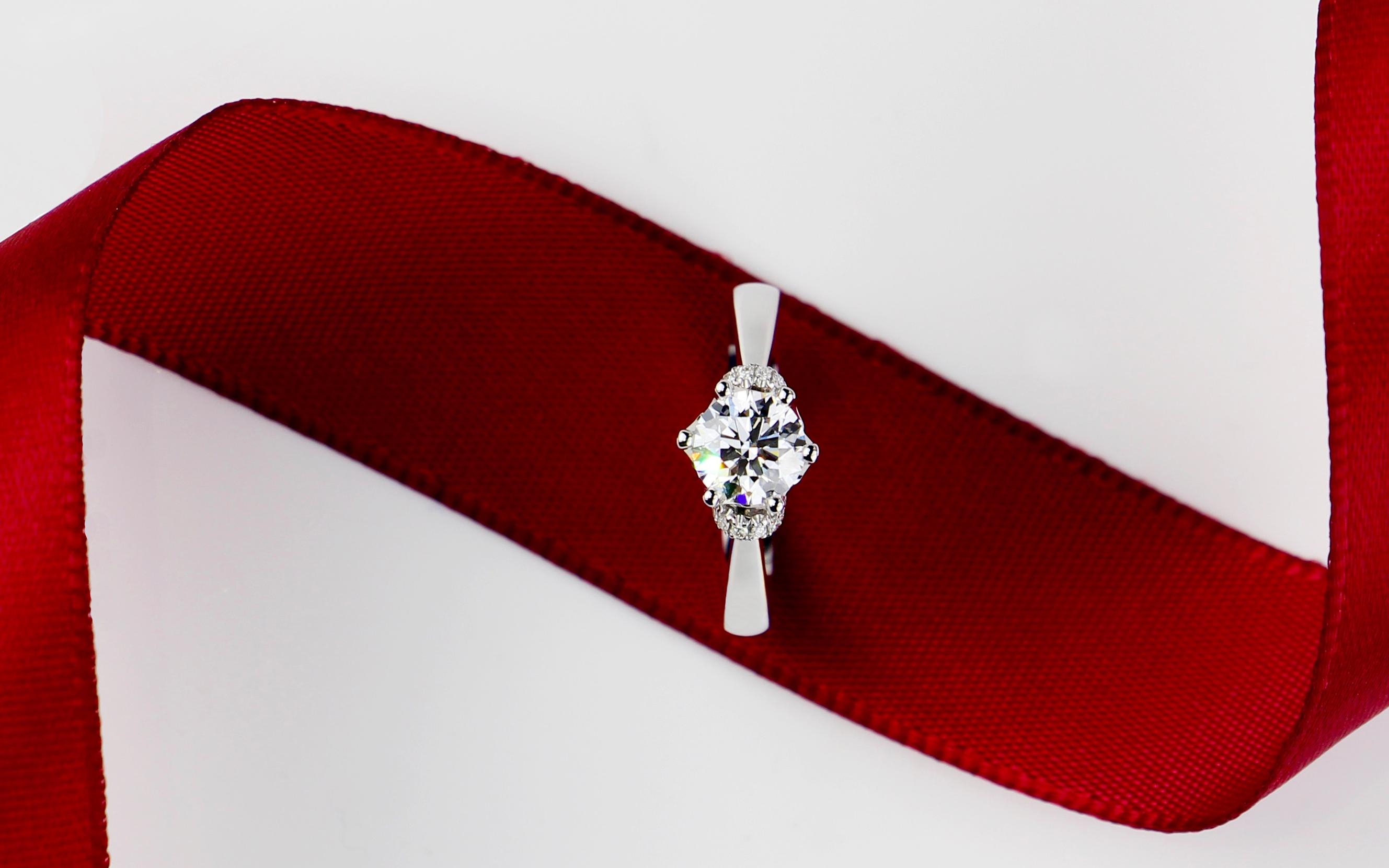 壹定制珠宝高定钻戒 客订70分 50分