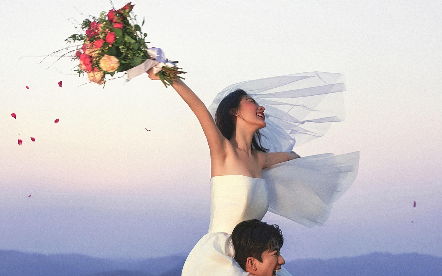 自由感万岁❗这才是我想要的“生命力”婚纱照