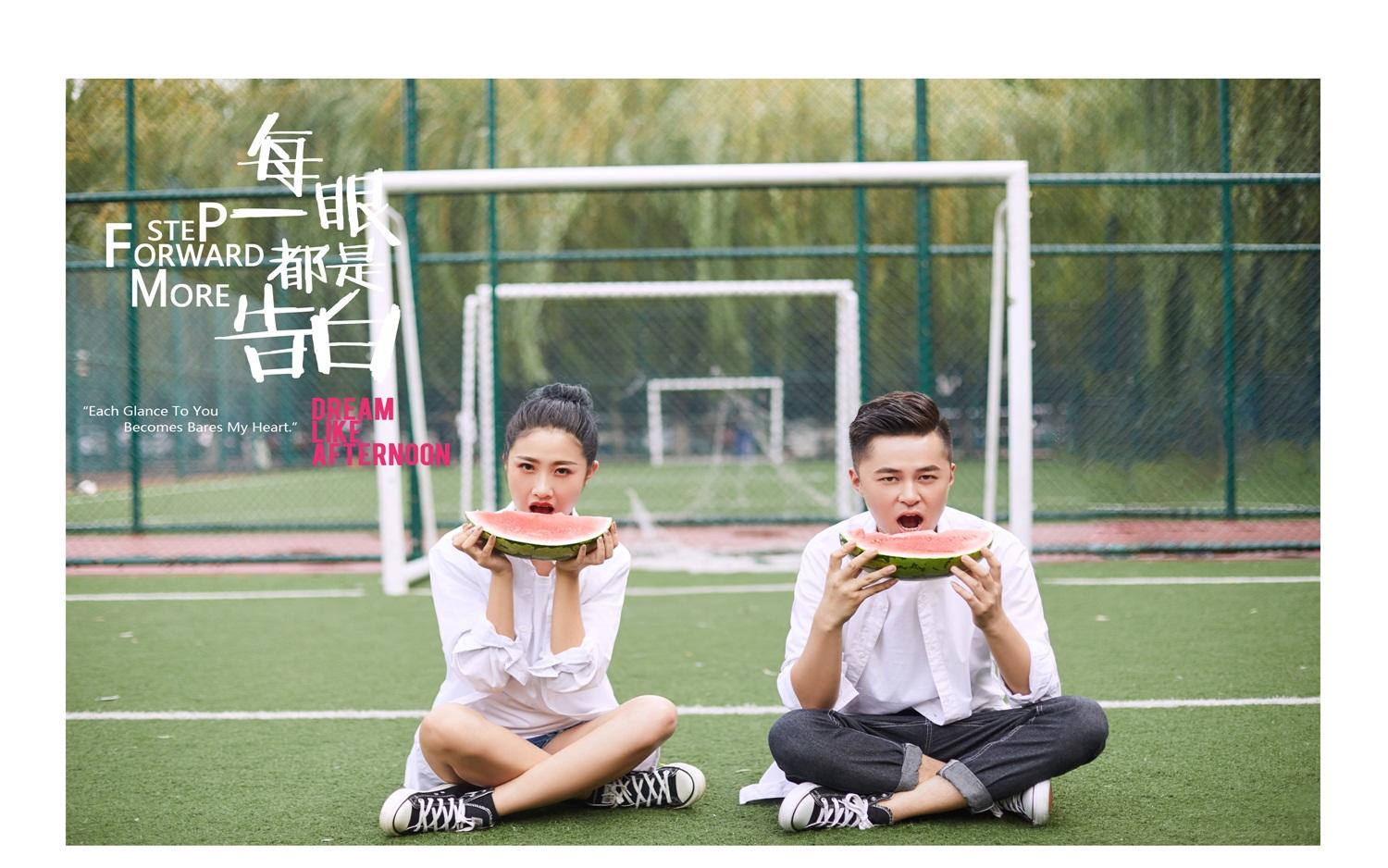 总监团队拍摄+6套衣服+连岛海景