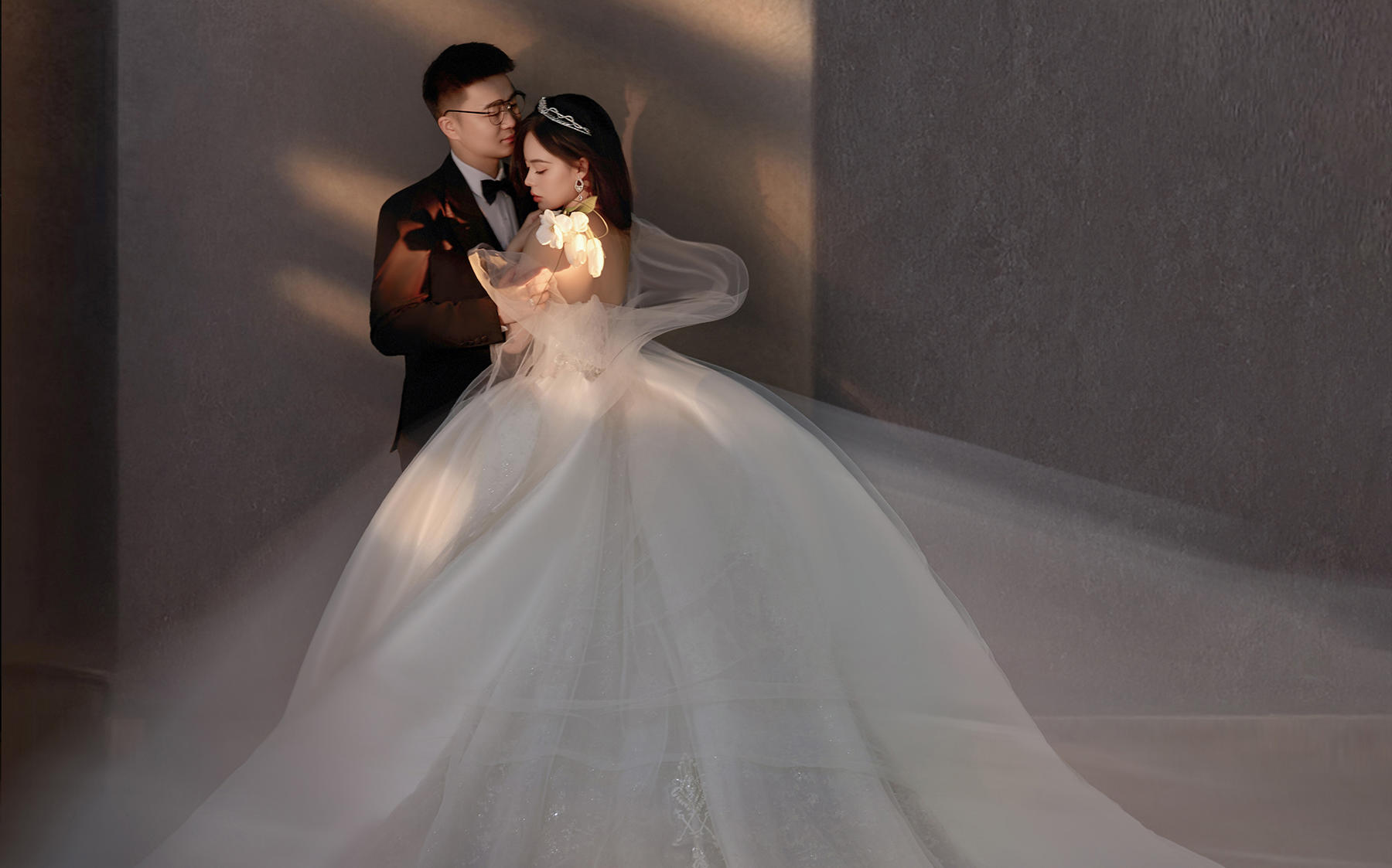 【真实客片】光影婚纱照丨唐杨&马宇