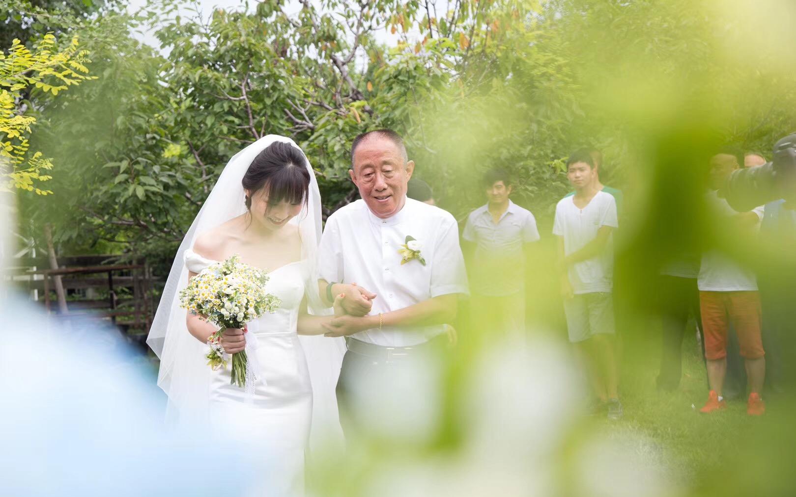 文艺公主气质的军嫂婚礼纪