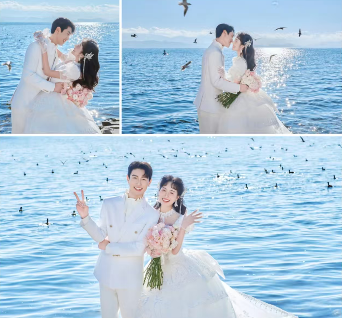 【旅拍婚纱照】三亚丽江厦门大理+机票住宿接机全包