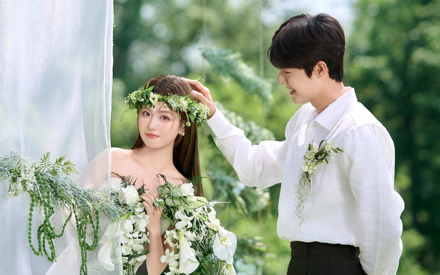 幻視韓劇??愛(ài)上小清新婚紗照像呼吸一樣簡(jiǎn)單