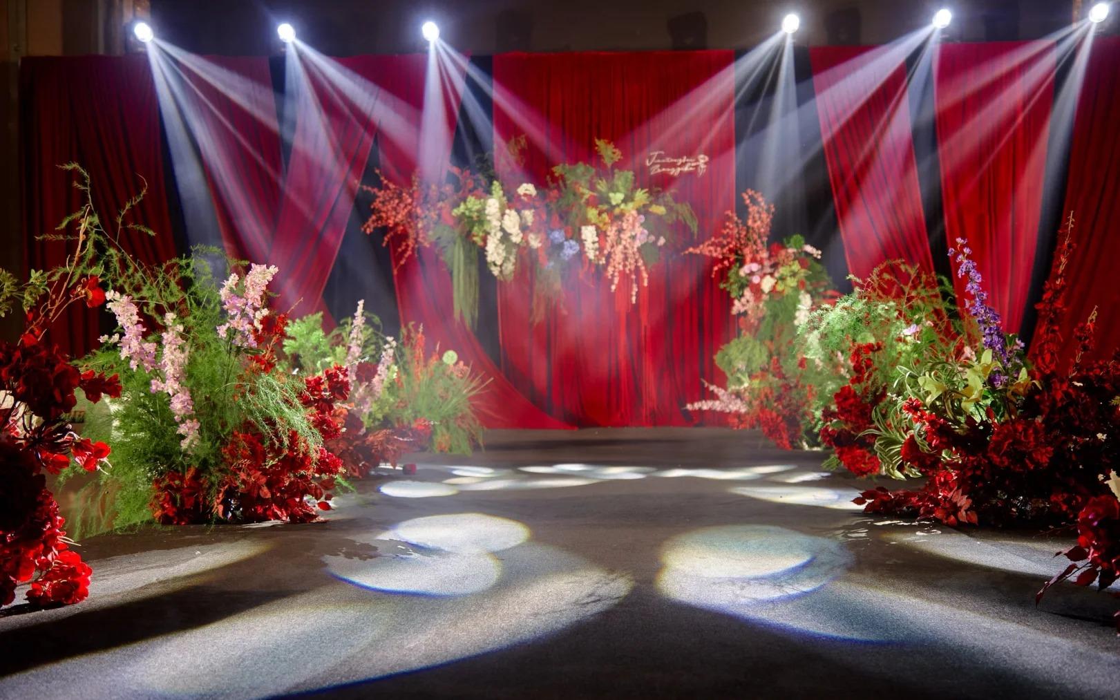 [ 兰卡婚礼宴会设计]高级红南洋风