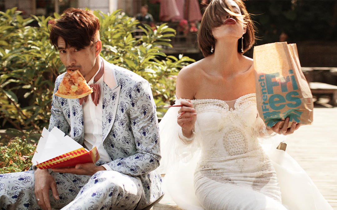 刷爆朋友圈的【INS纪实风】婚照