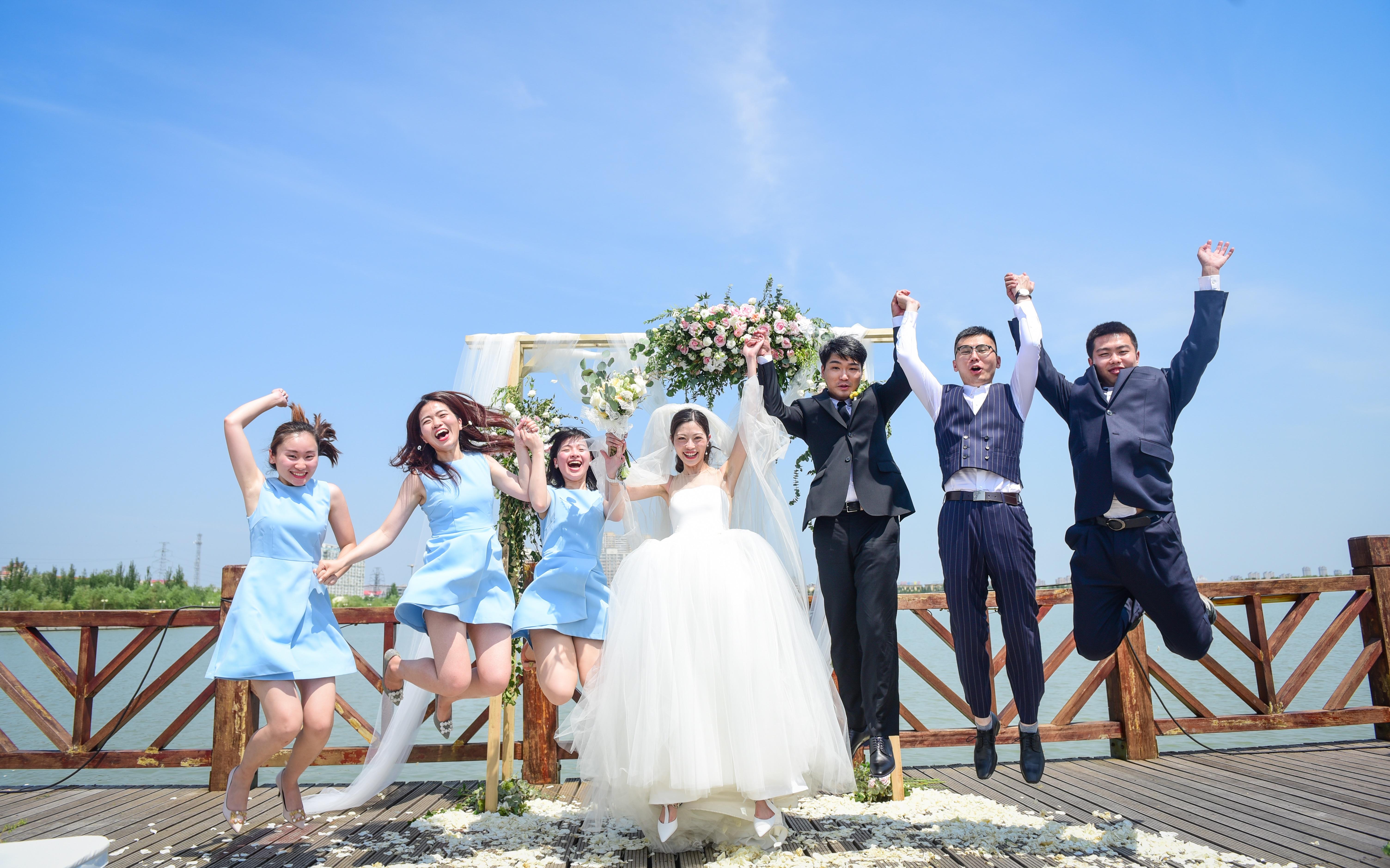 2018.7.2黎明湖小清新水上婚礼