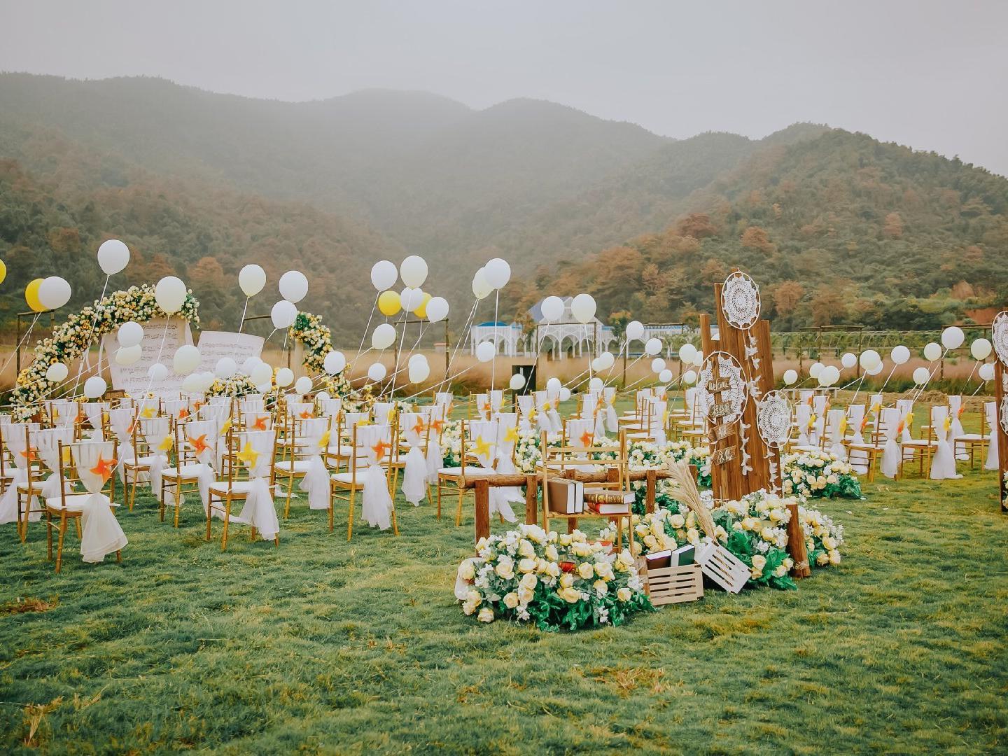 爆款韩式 草坪     婚礼