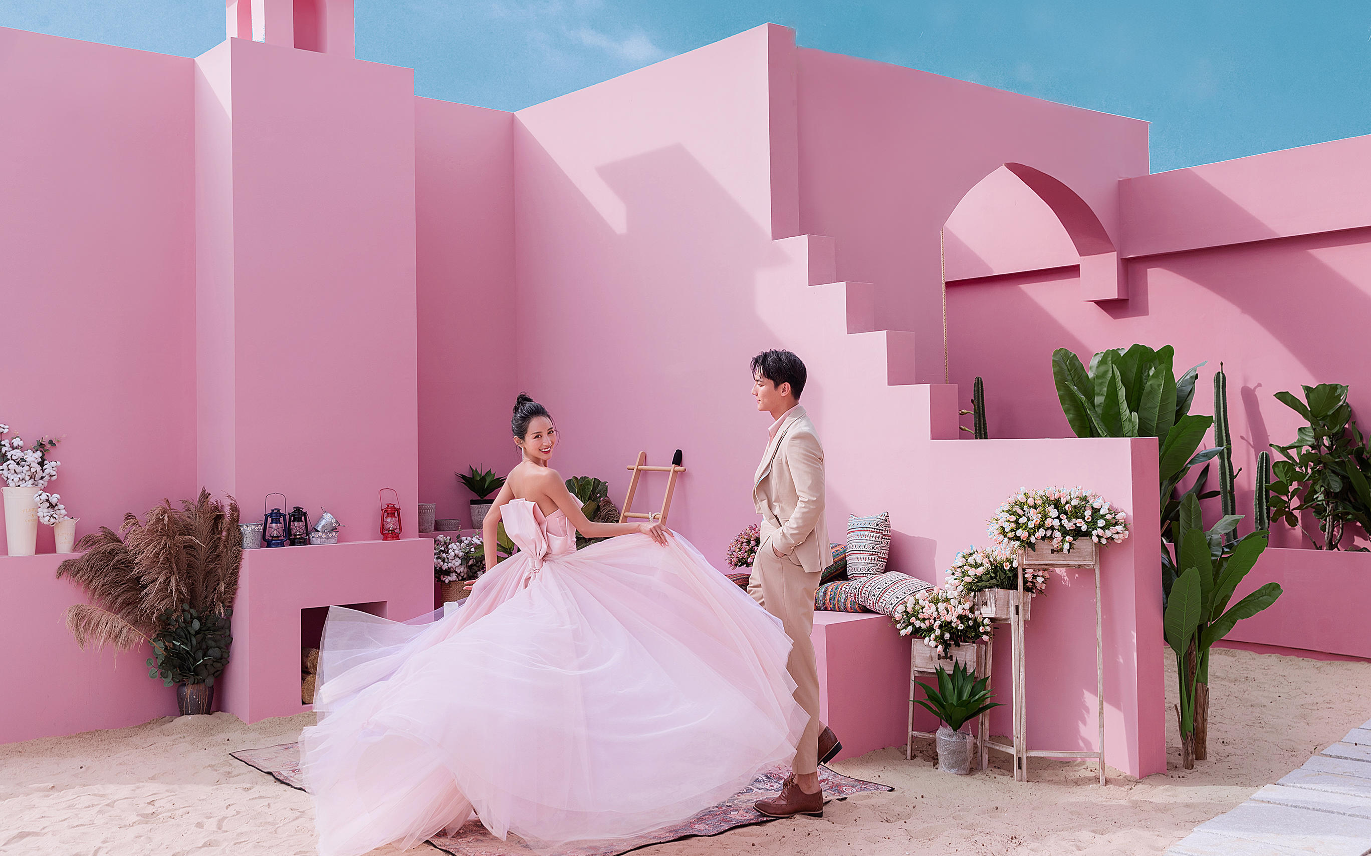 《海风之恋-简约婚纱照》