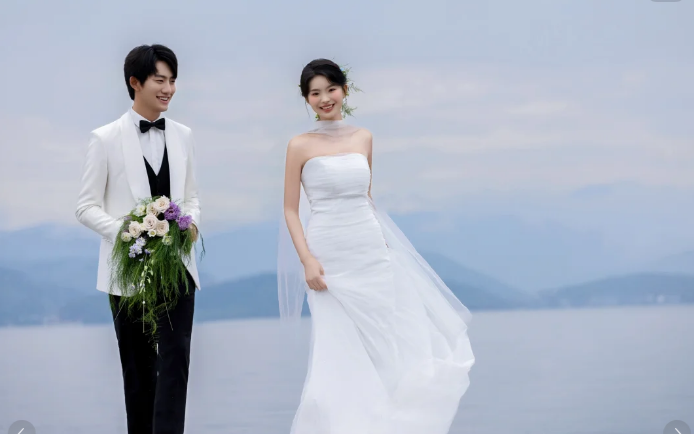 惠州韩系海景婚纱照来咯~谁拍谁漂亮