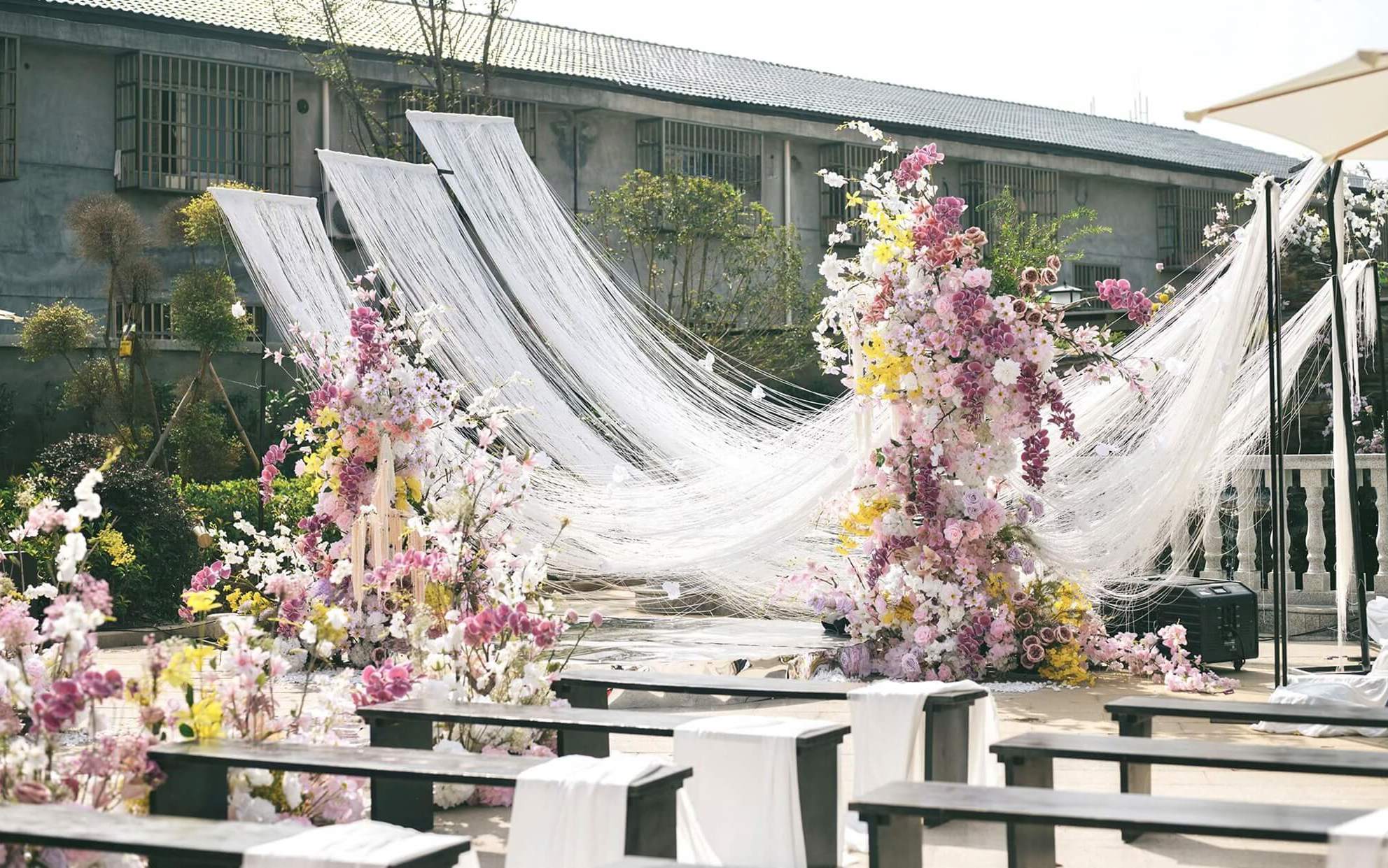 风过白丝，花开有时，爱意无尽