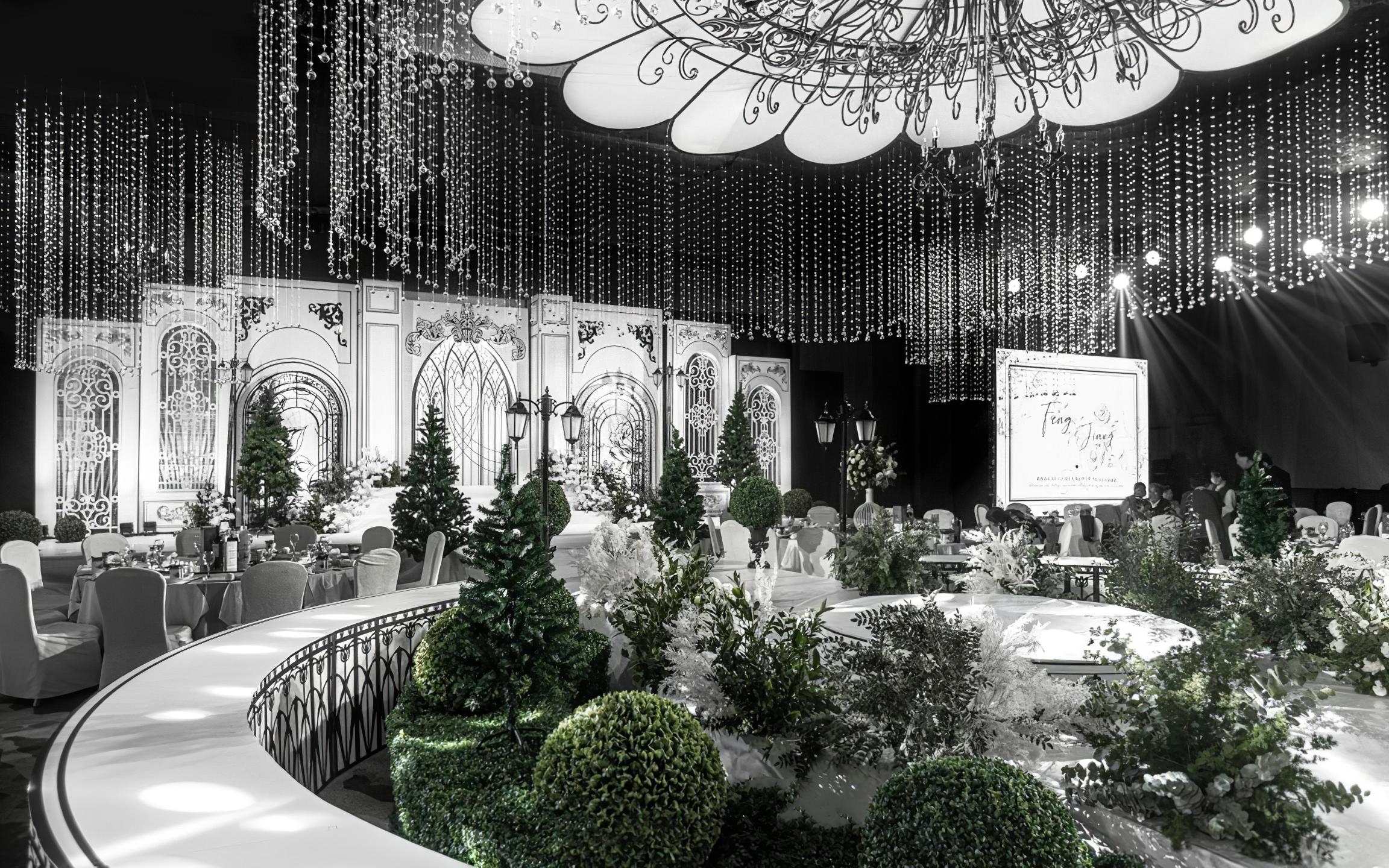 【悦禾婚礼】法式小香风+奢华水晶