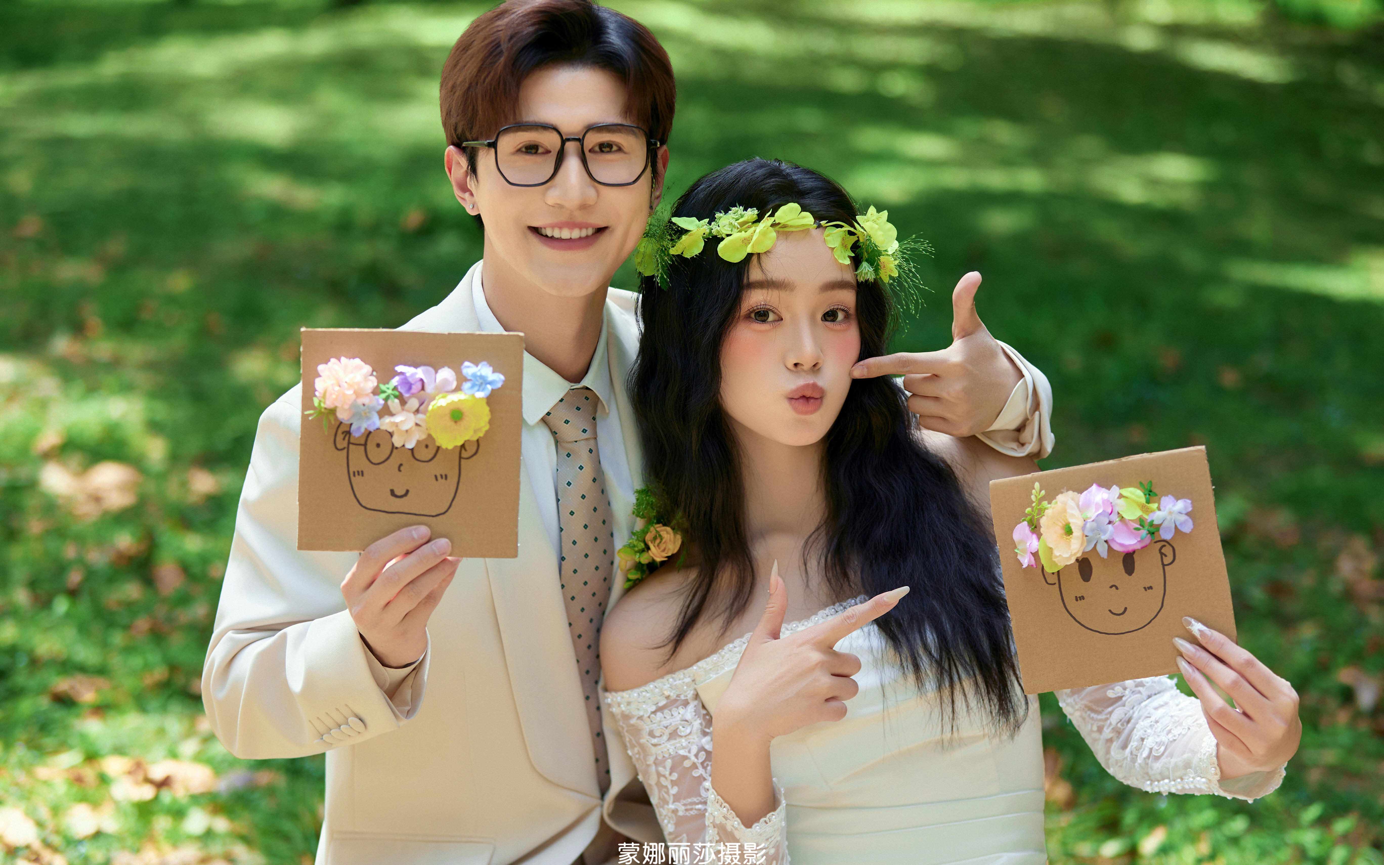 森系婚纱 婚纱照的必选风格 喜欢的不要错过