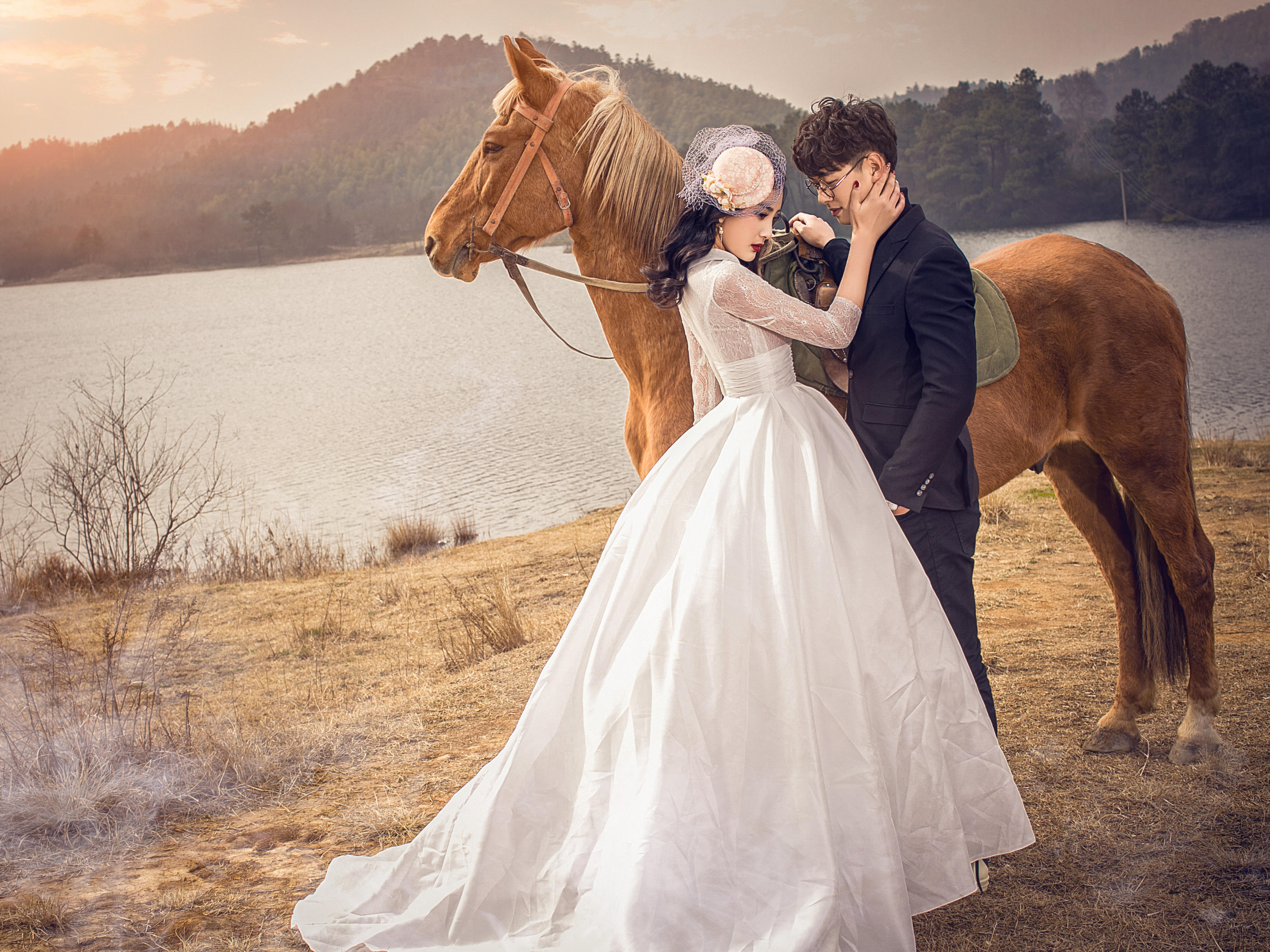 英伦婚纱照_复古英伦婚纱照