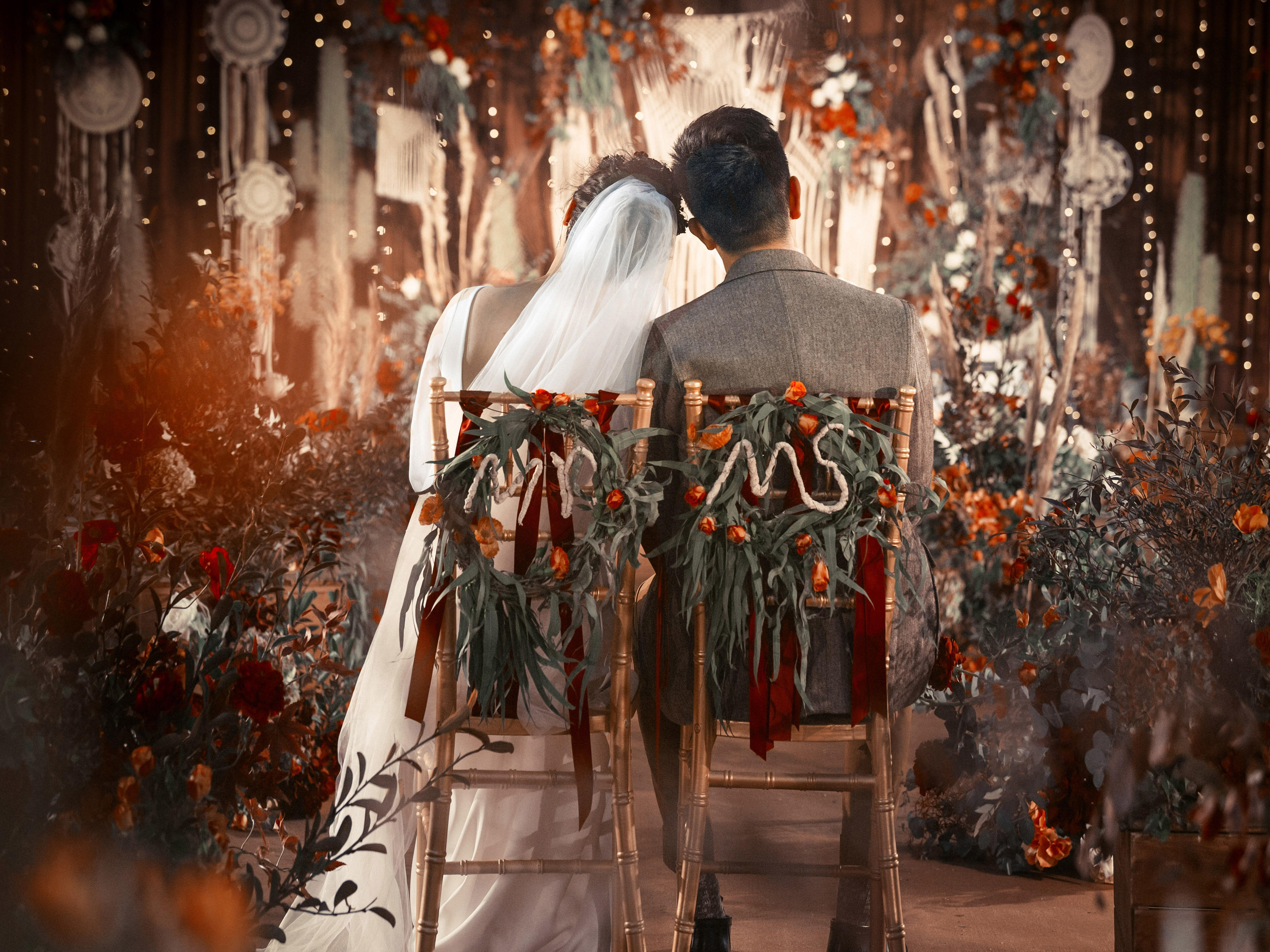 【常州花海阁主题婚礼会馆】波西米亚复古风