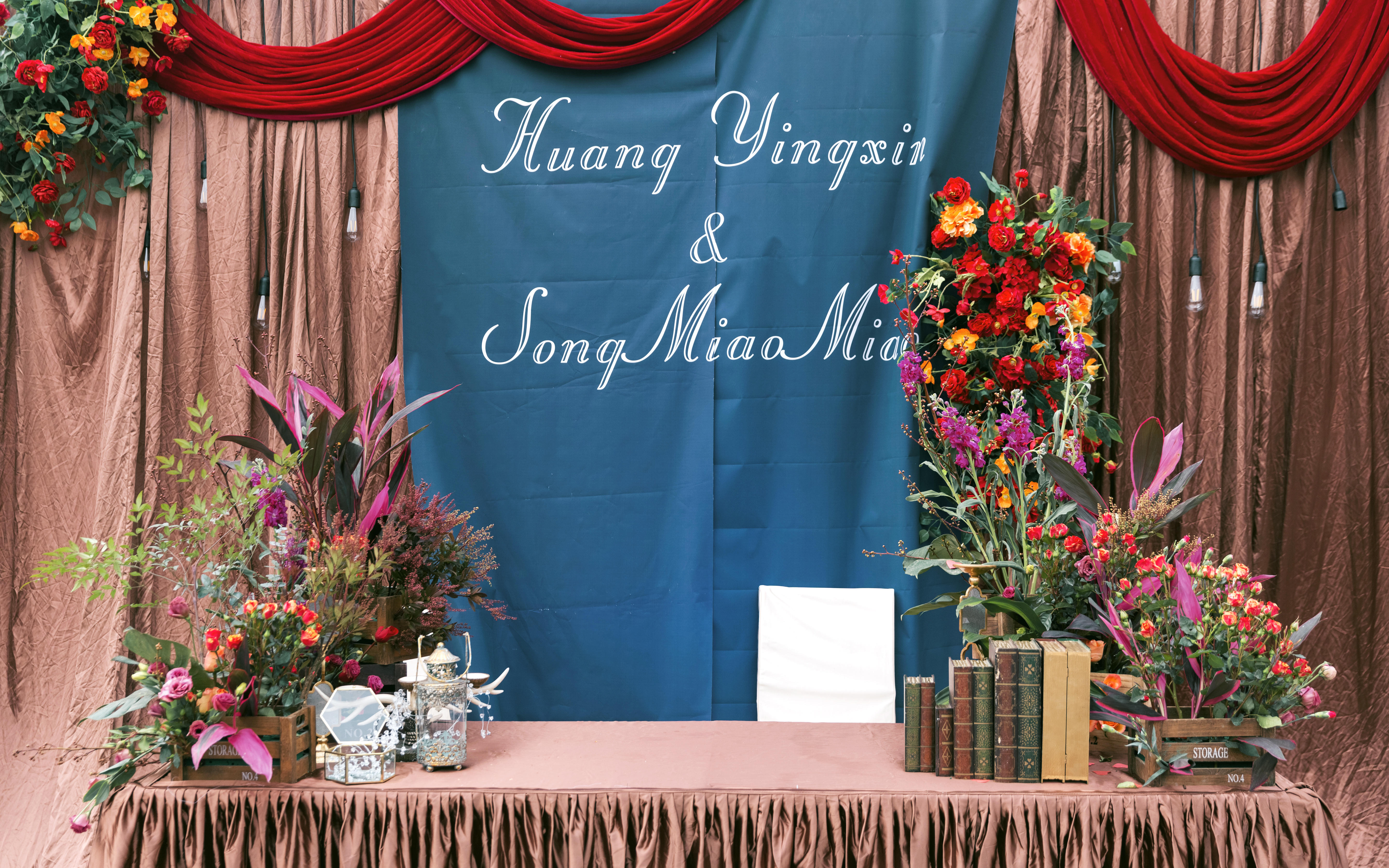 低预算小型森系婚礼：爱情一直很温馨