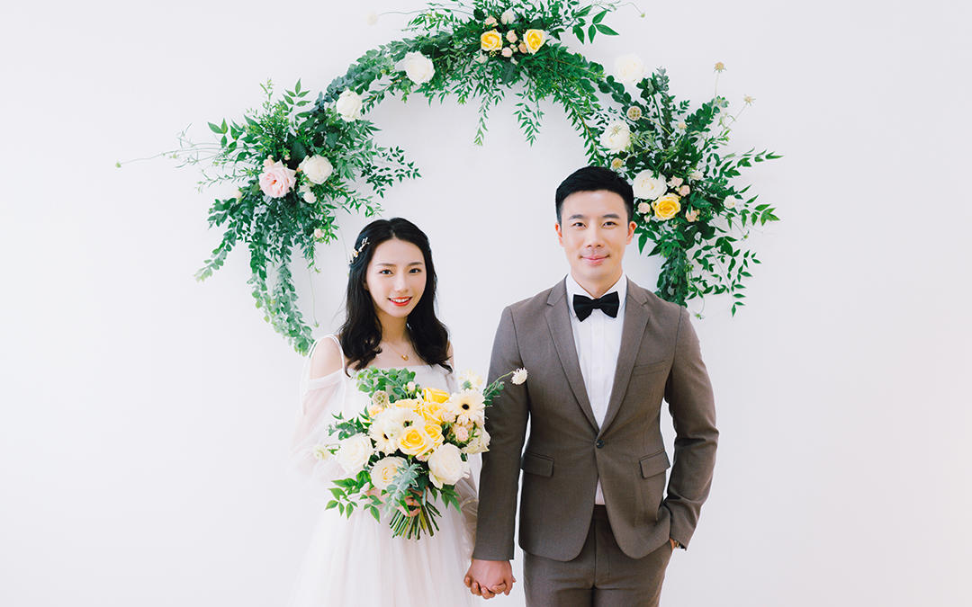 双十一特别优惠 | 90后全新定制室内婚纱照