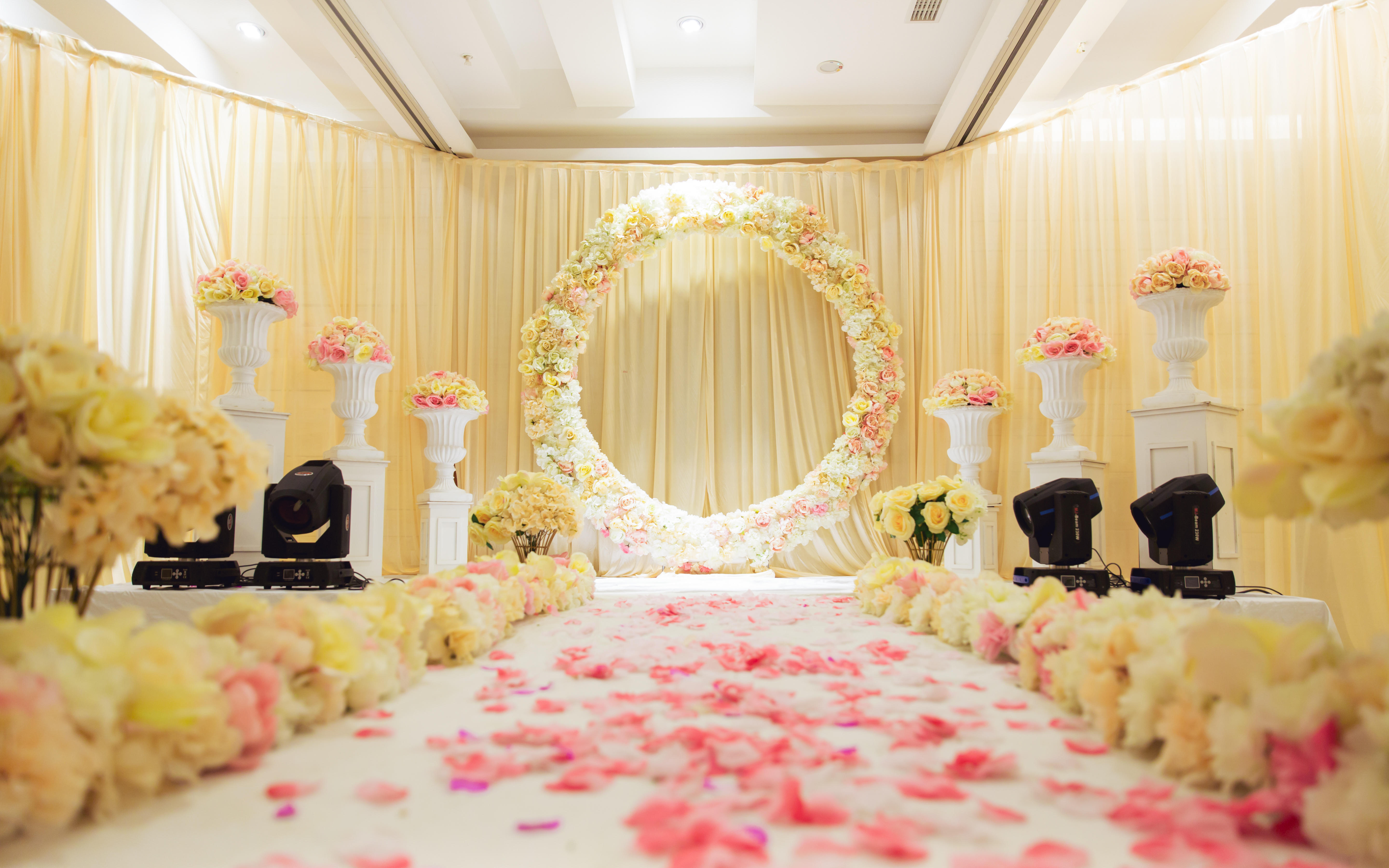 简约 浪漫小清新 香槟色婚礼