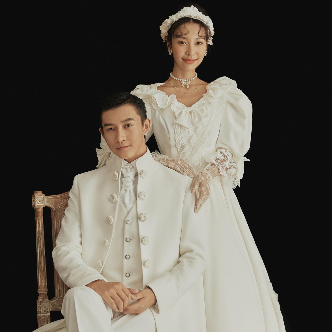 王子|金华婚纱照哪家好油画风文艺复古法式浪漫