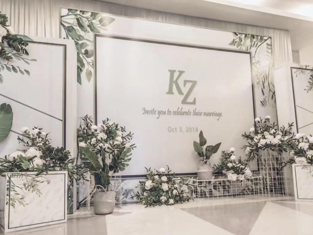 【玖亿婚礼】一价全包服务 森系轻奢婚礼人气套餐