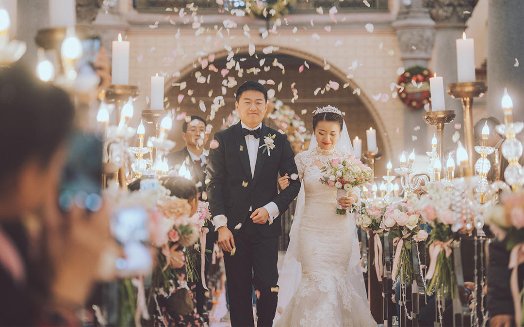 【迦南之约】教堂婚礼——白绿系