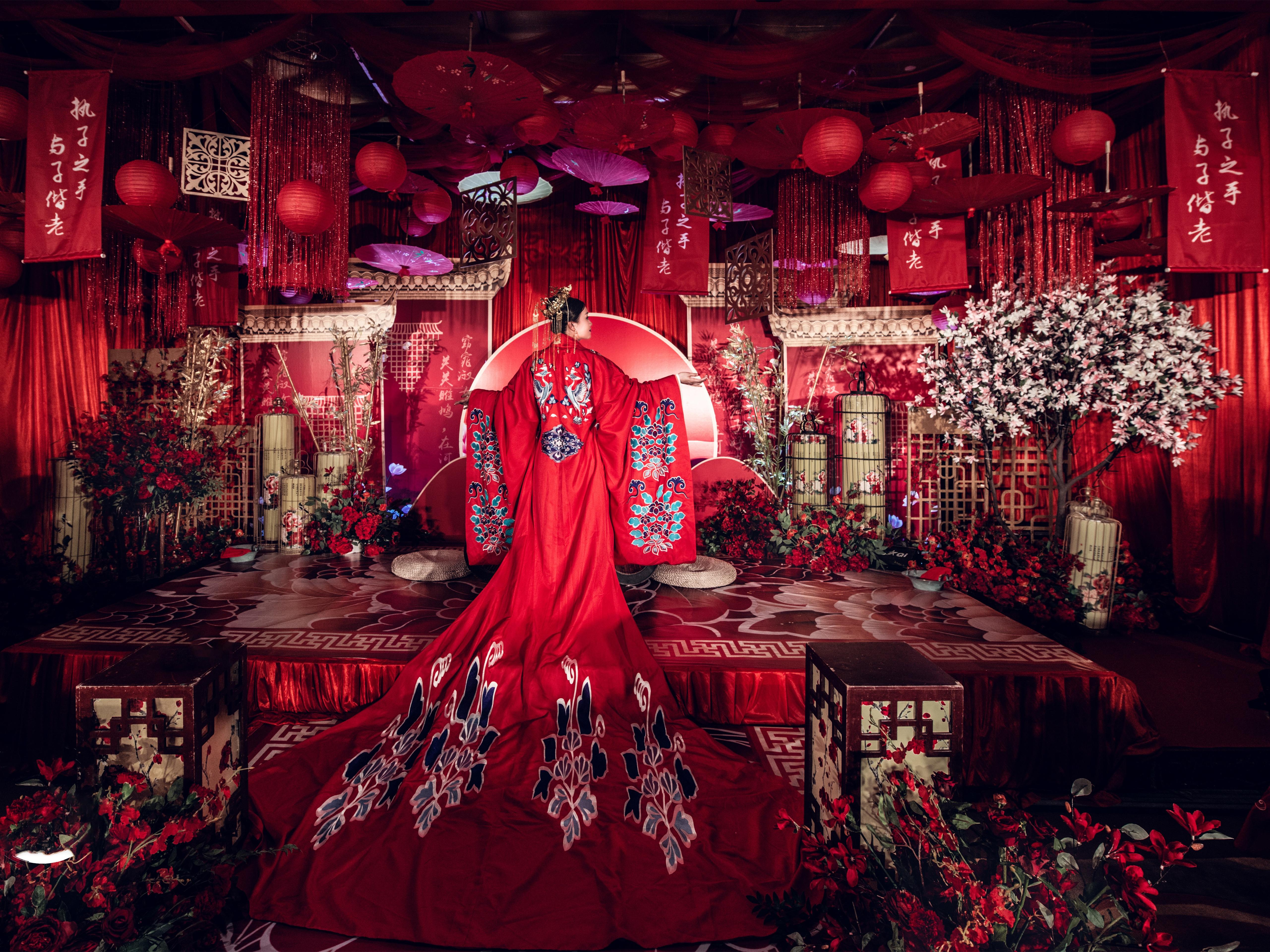 中式婚礼 2021大热 汉礼民俗婚礼 一价全包