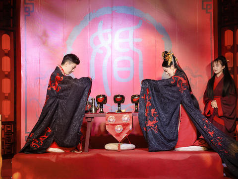 周制“婚”--长乐未央传统汉式周制婚礼