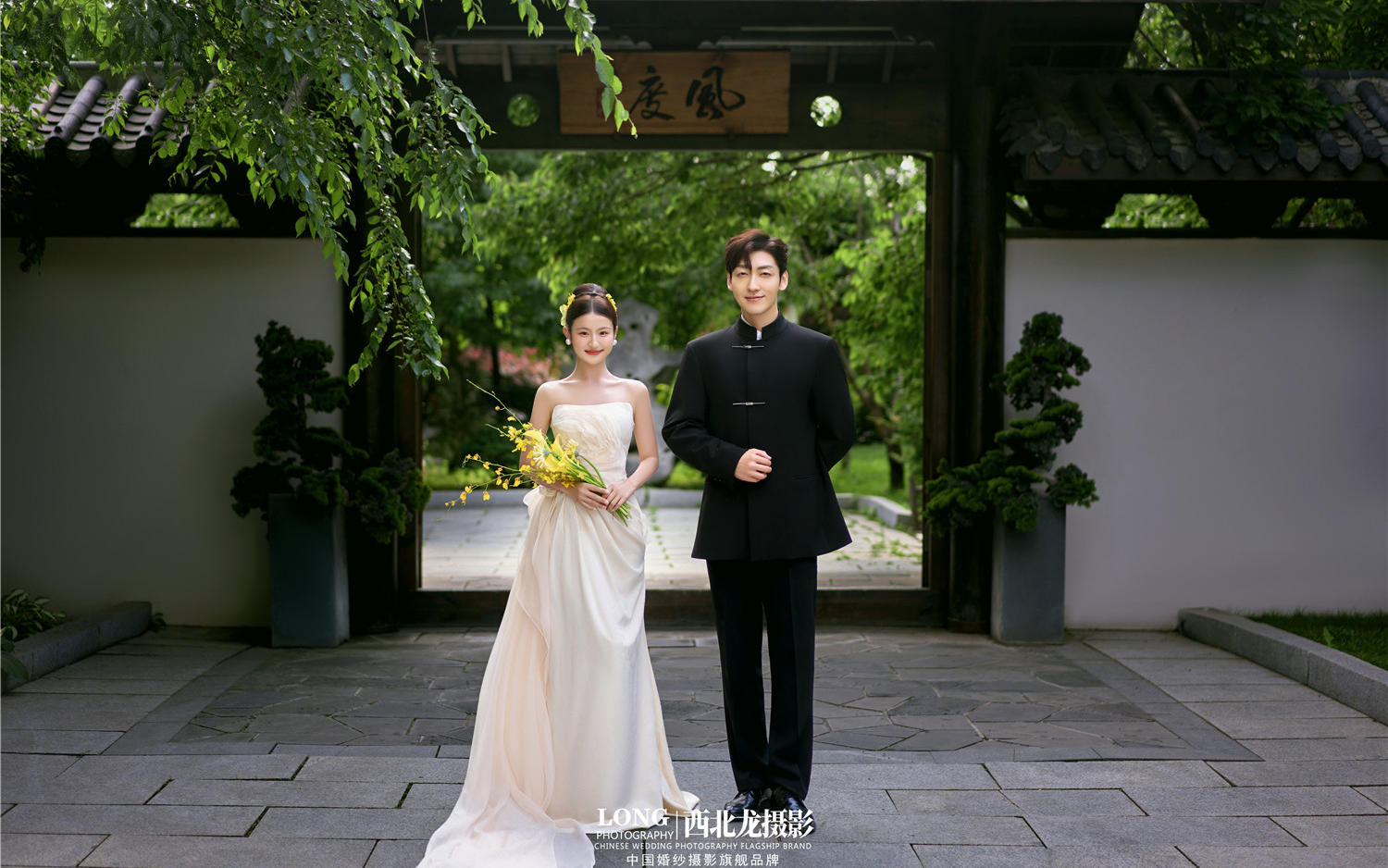 【西北龍攝影】煙雨江南新中式園林婚紗照