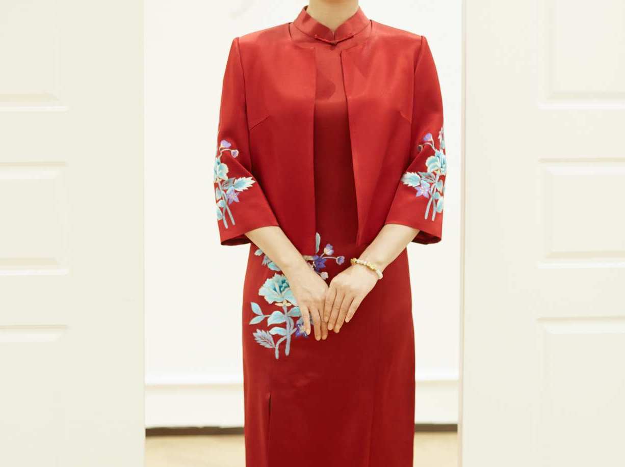 Wedding .妈妈装 #婚纱礼服，婆婆装