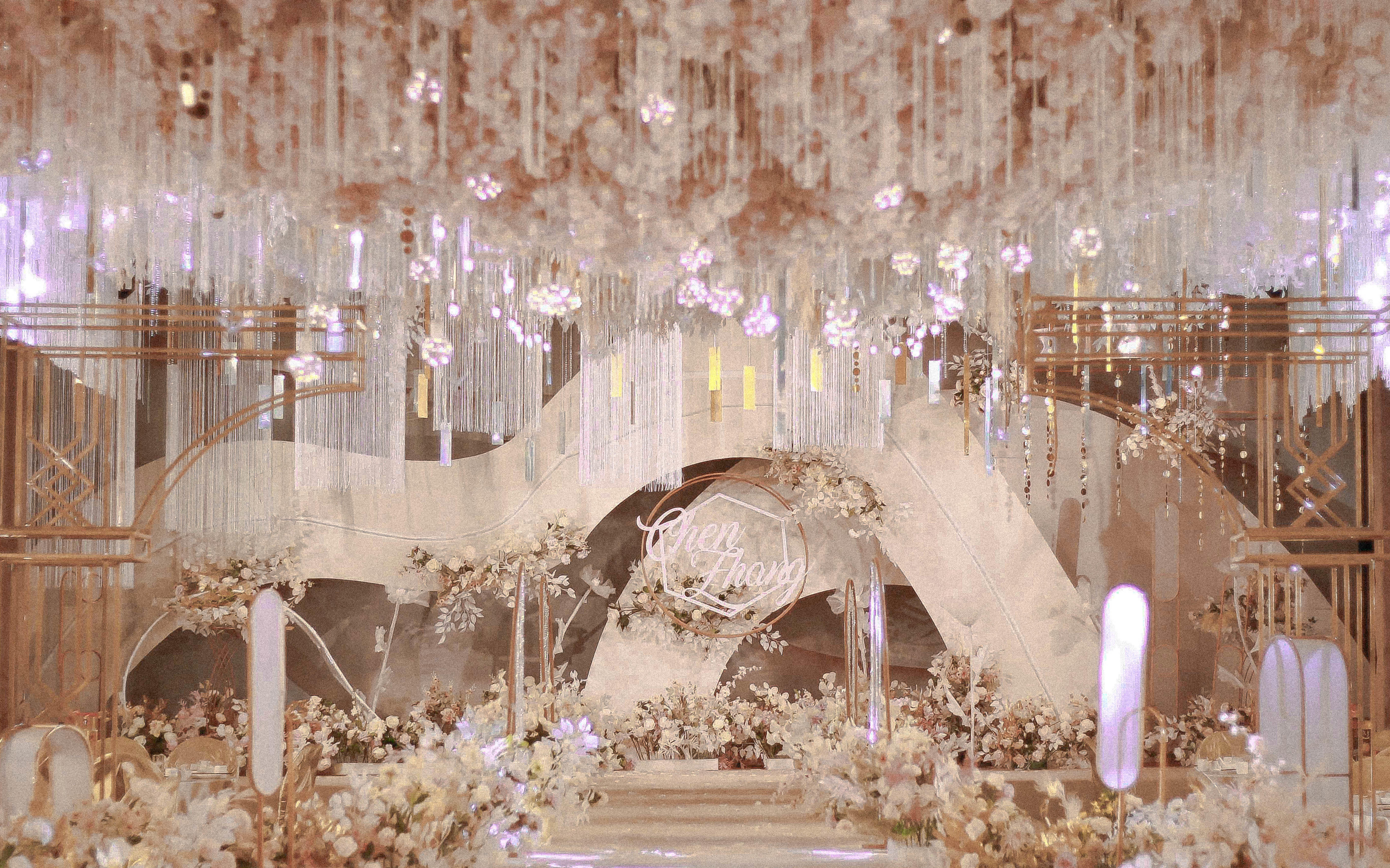 大氣香檳色，給你愛(ài)的婚禮夢(mèng)