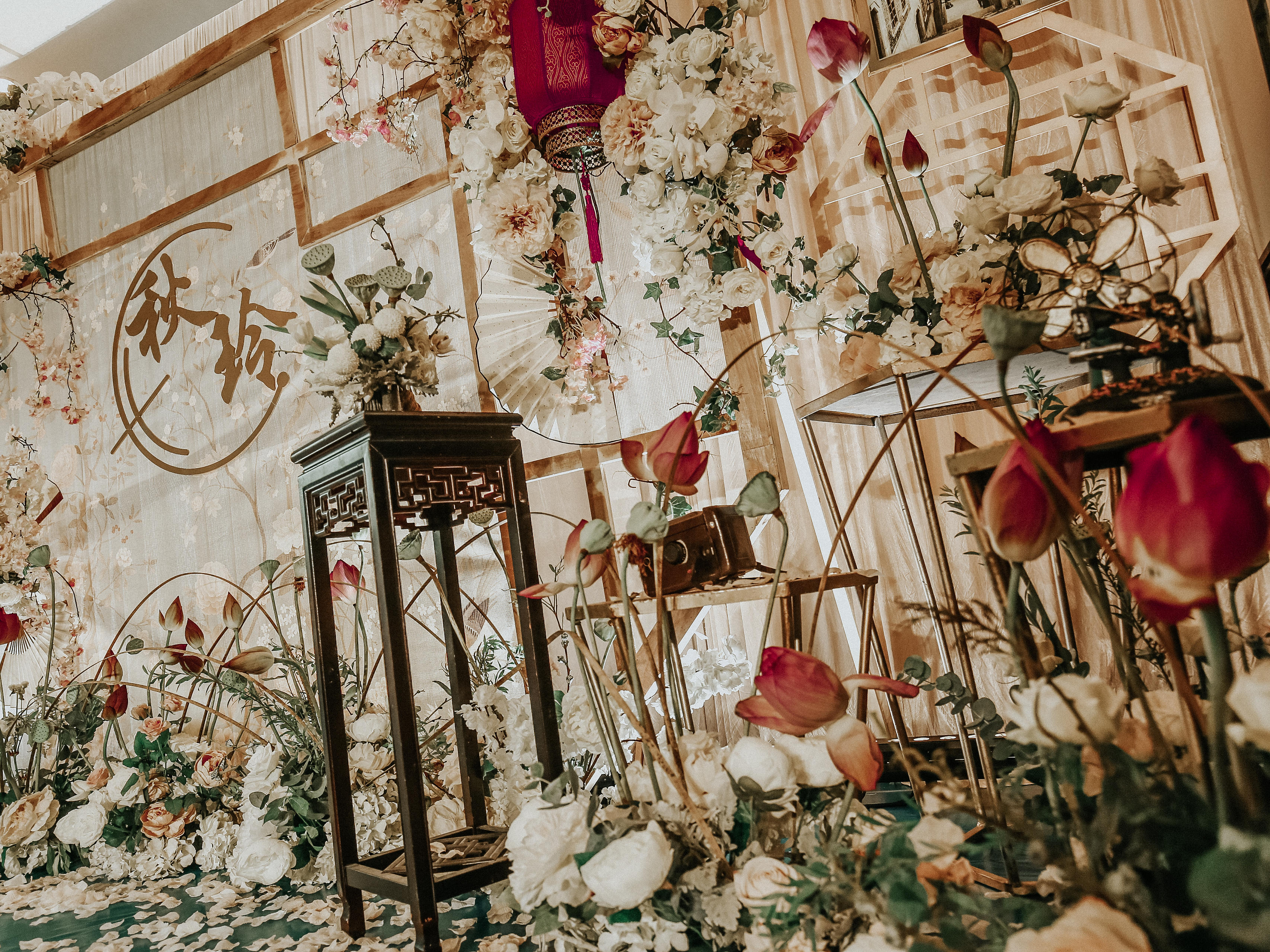 秋玲-新中式风格婚礼布置