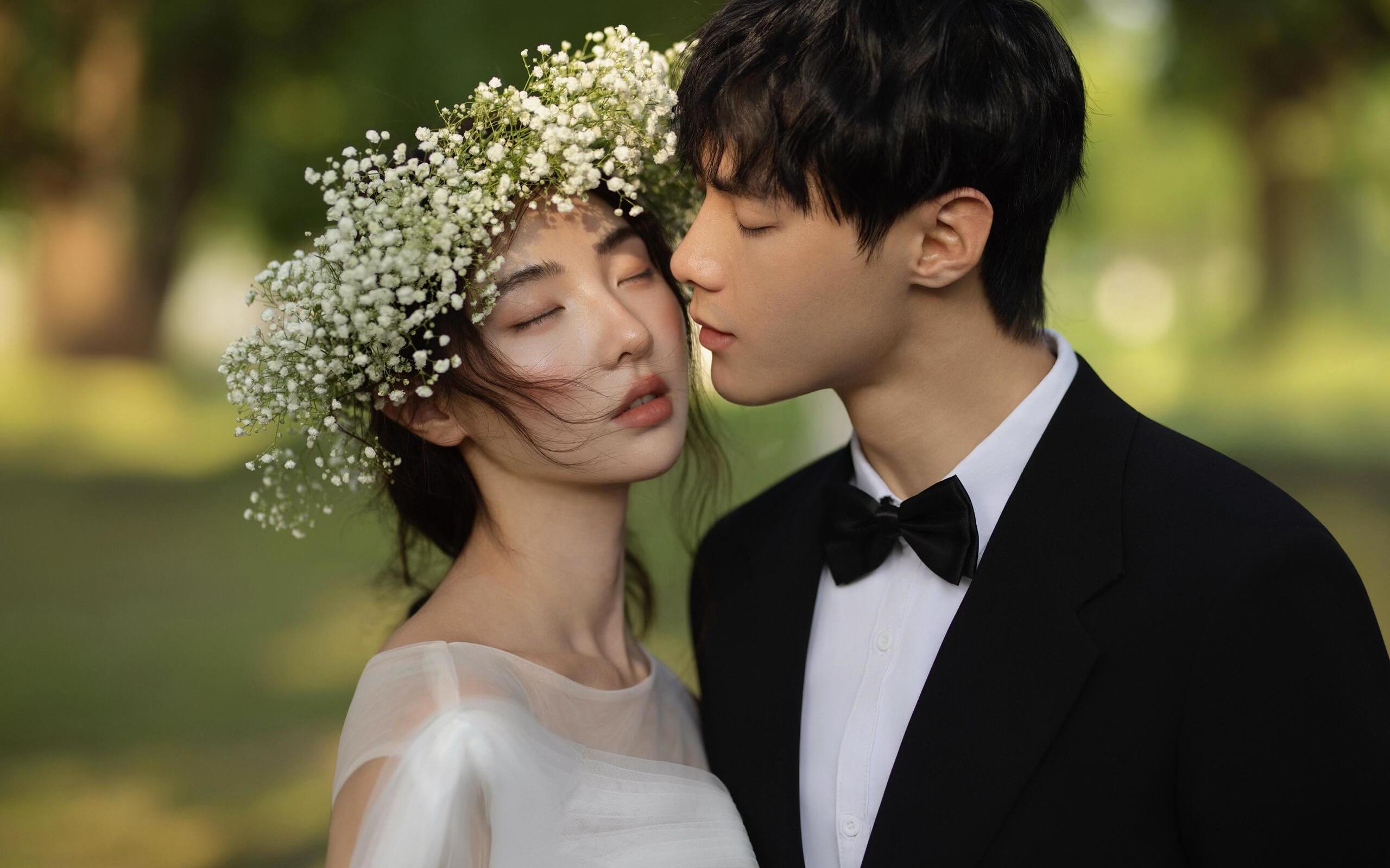 拍到了超喜歡的森系婚紗照 美到心坎里了