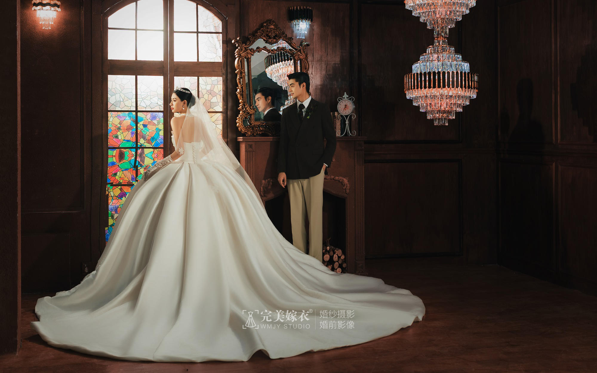 【戀華爾茲】中世紀(jì)城堡婚紗照美到失語??