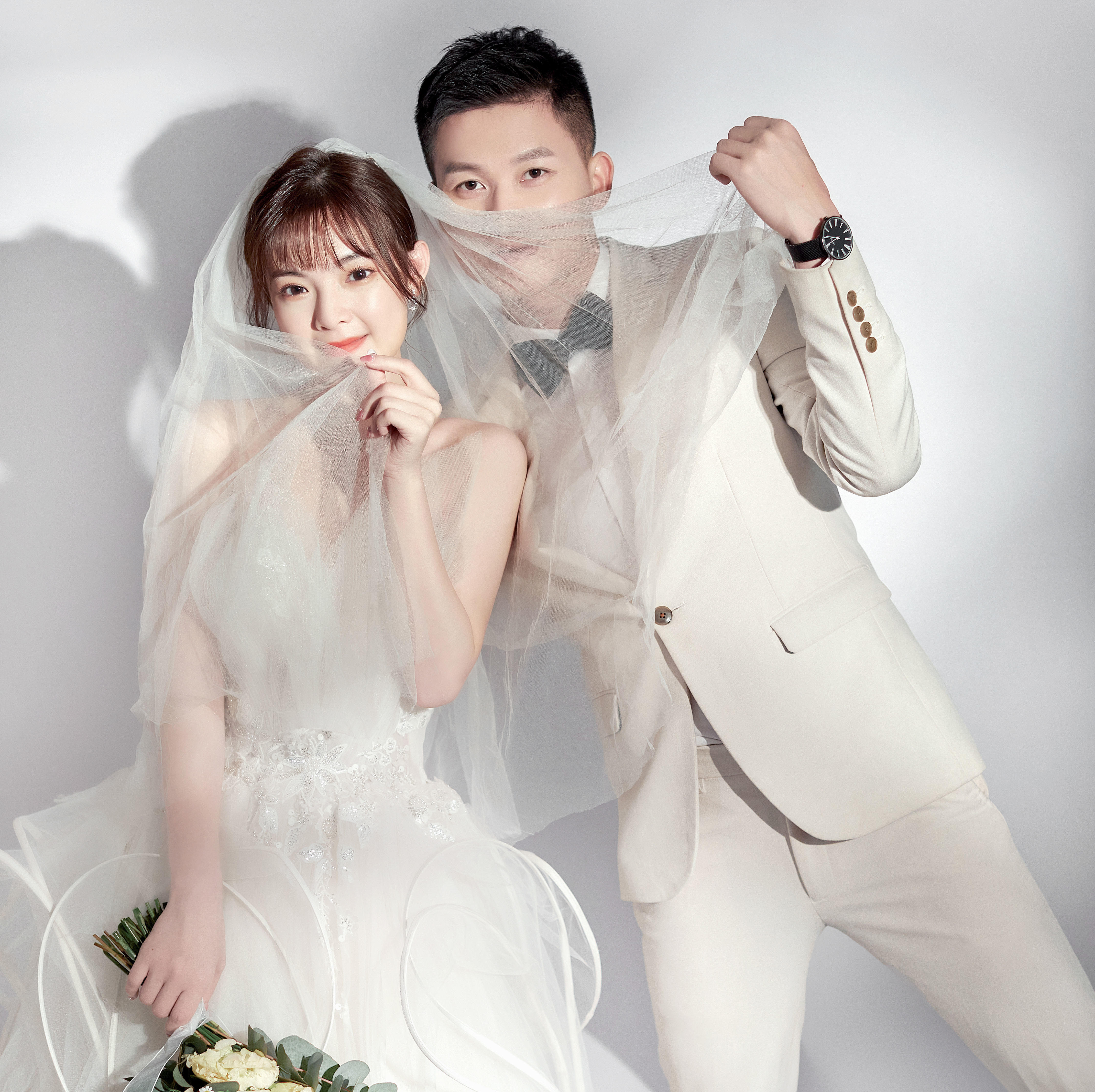 张先生 刘女士 韩式光影婚纱照