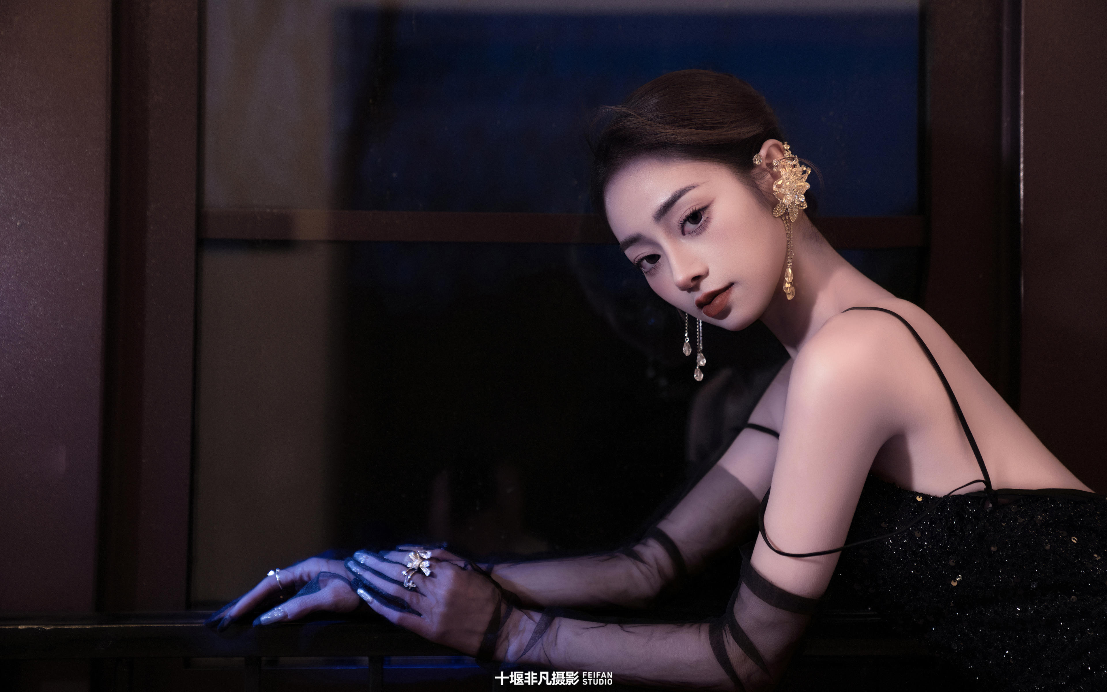 复古港风电影质感婚纱照~