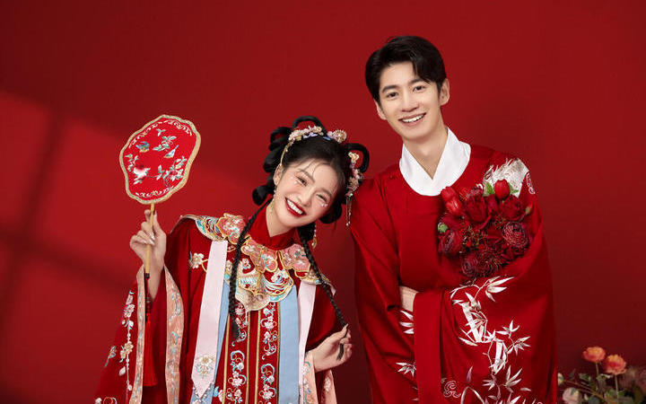 新中式喜嫁汉服婚纱照🎎❤️结婚必须安排上汉服