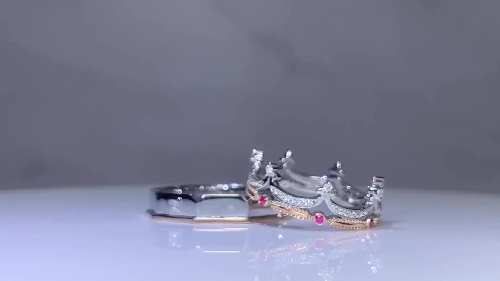 联名款婚戒 - 「真爱之冕」