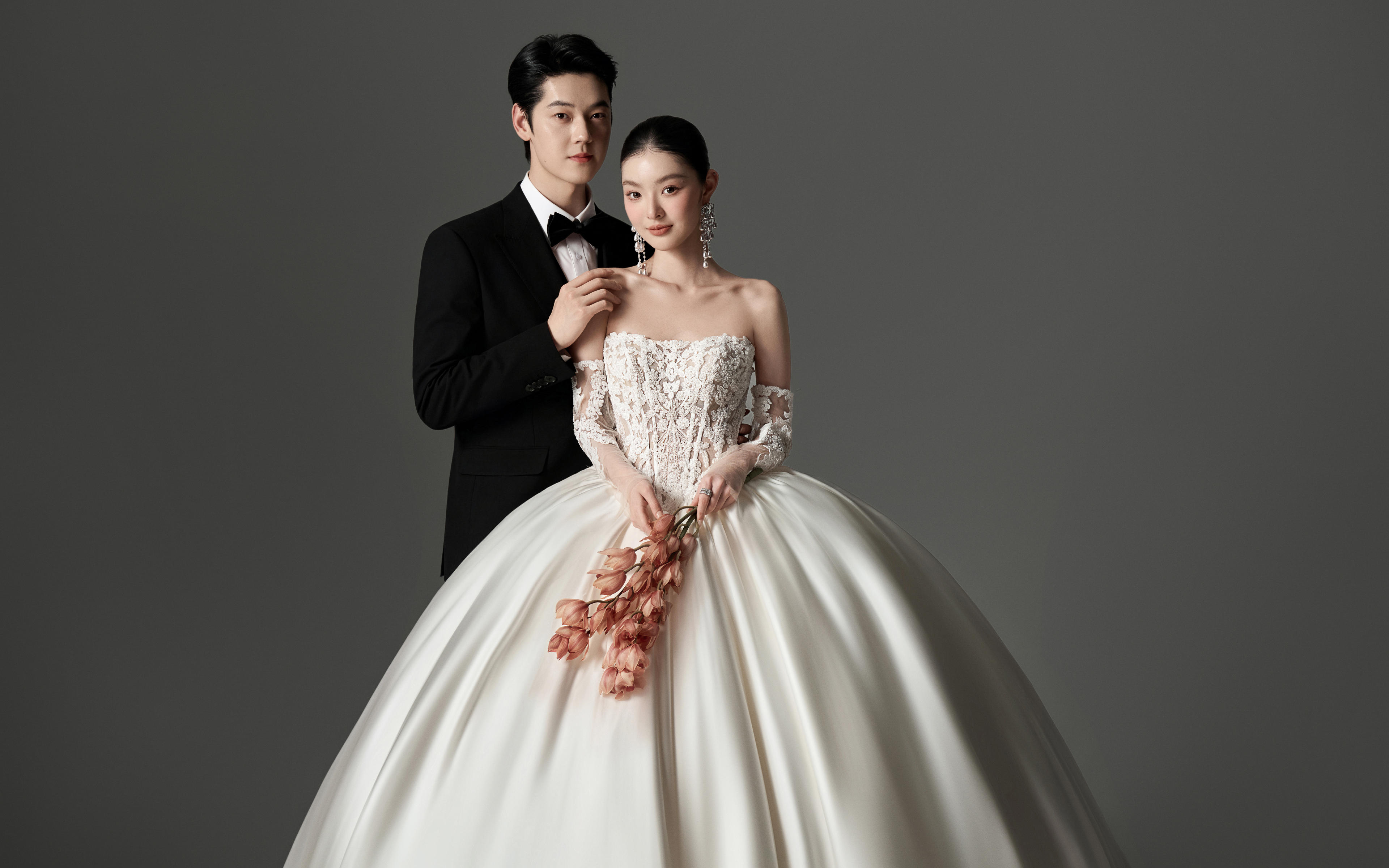 這樣的婚紗照一輩子都看不膩??輕奢高定主紗