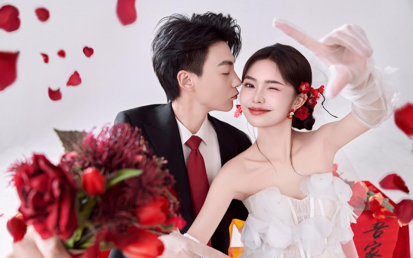码住‼️闭眼抄作业的喜嫁婚纱照快来拍呀~