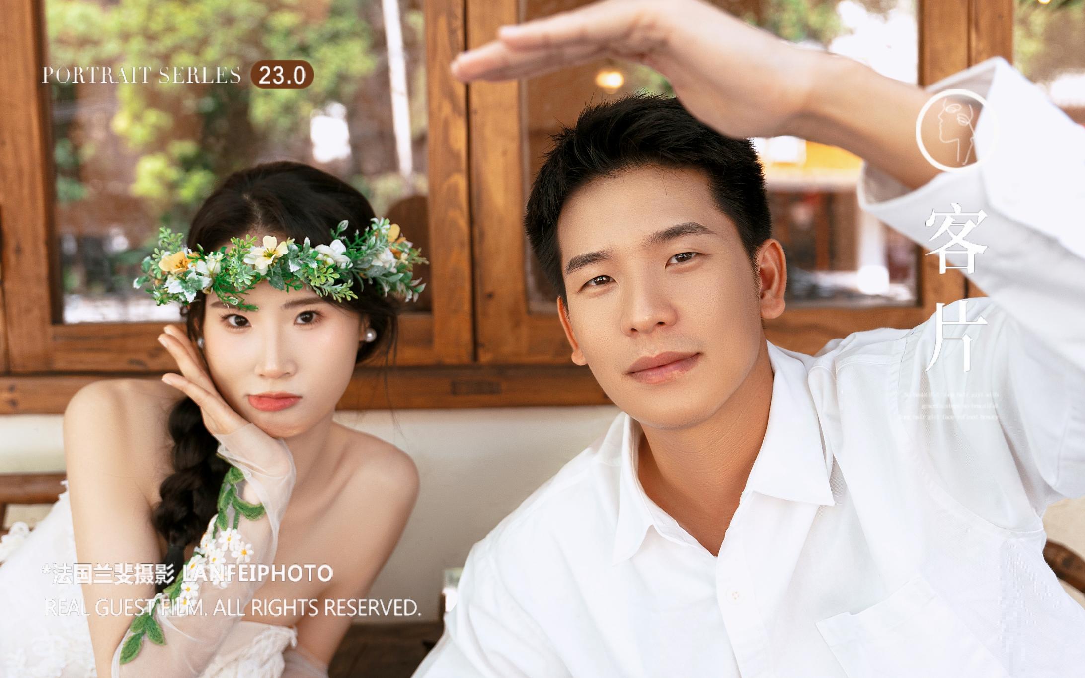??絕啦！一眼愛上?? 我的花環(huán)婚紗照！