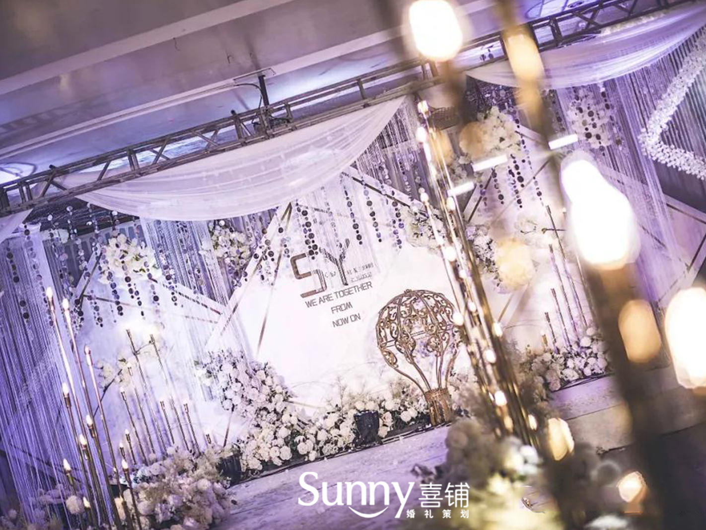 浅色纯爱婚礼——爱你禁得起斗转星移