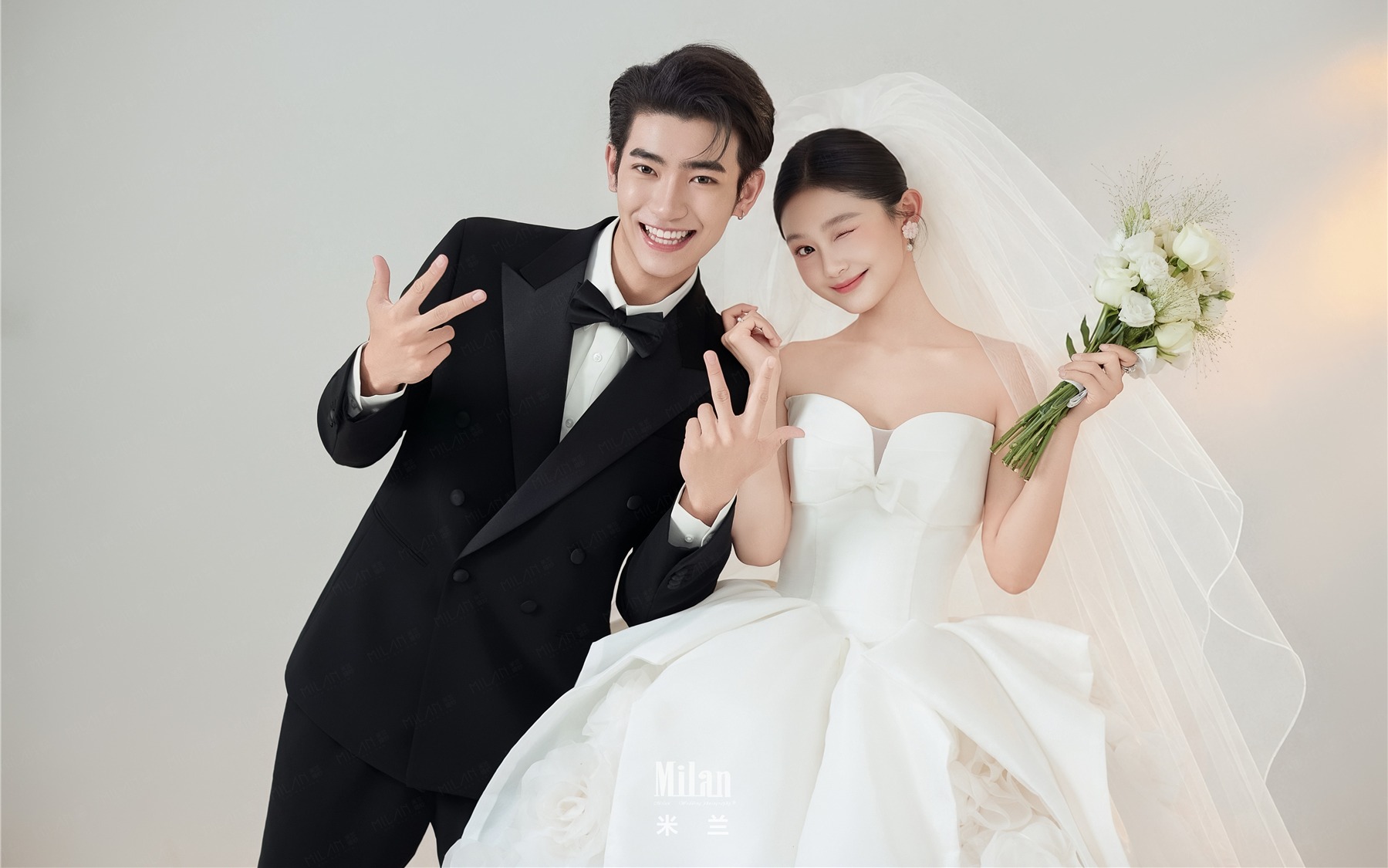 柔光治愈｜理想中干净纯粹的韩式婚纱照