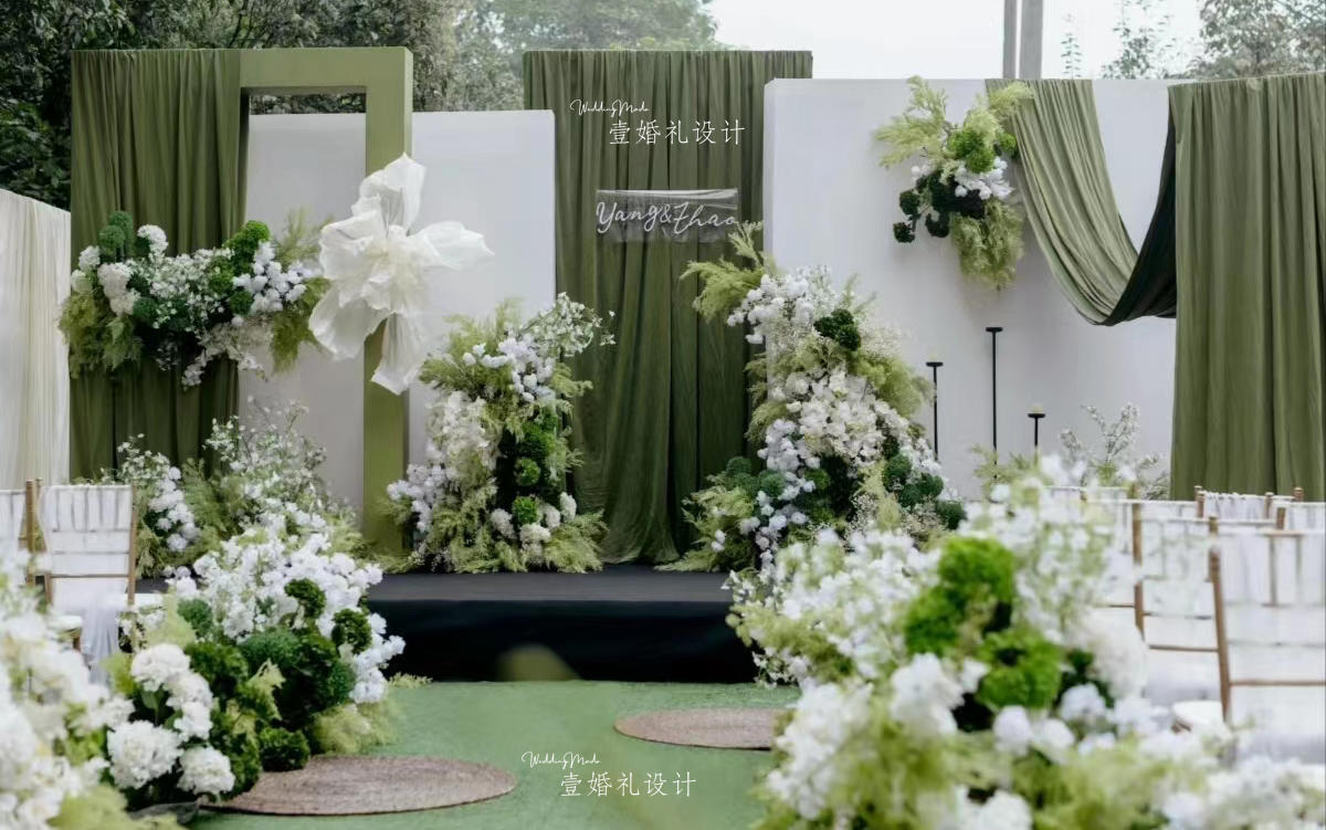 「户外婚礼优选」热门户外婚礼，小而美精致