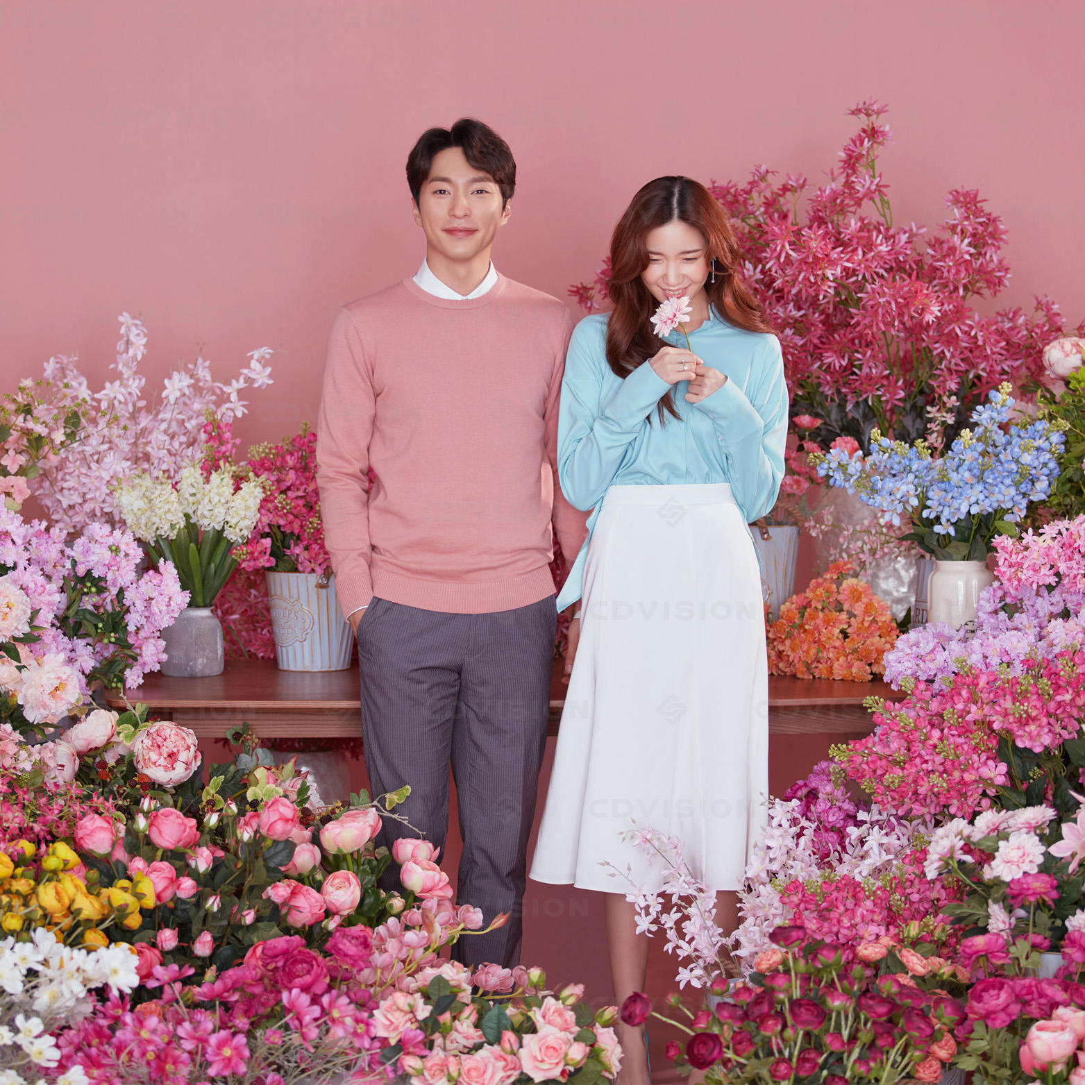 【色彩控】花房恋人 纯净韩式