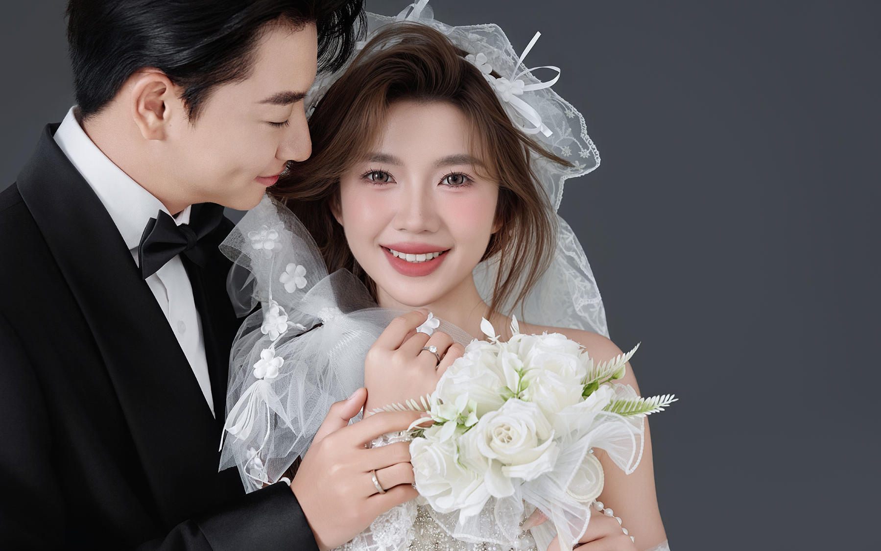 经典韩式婚纱照～白纱伴挚爱共赴余生