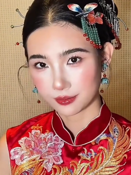 中式秀禾跟妆视频