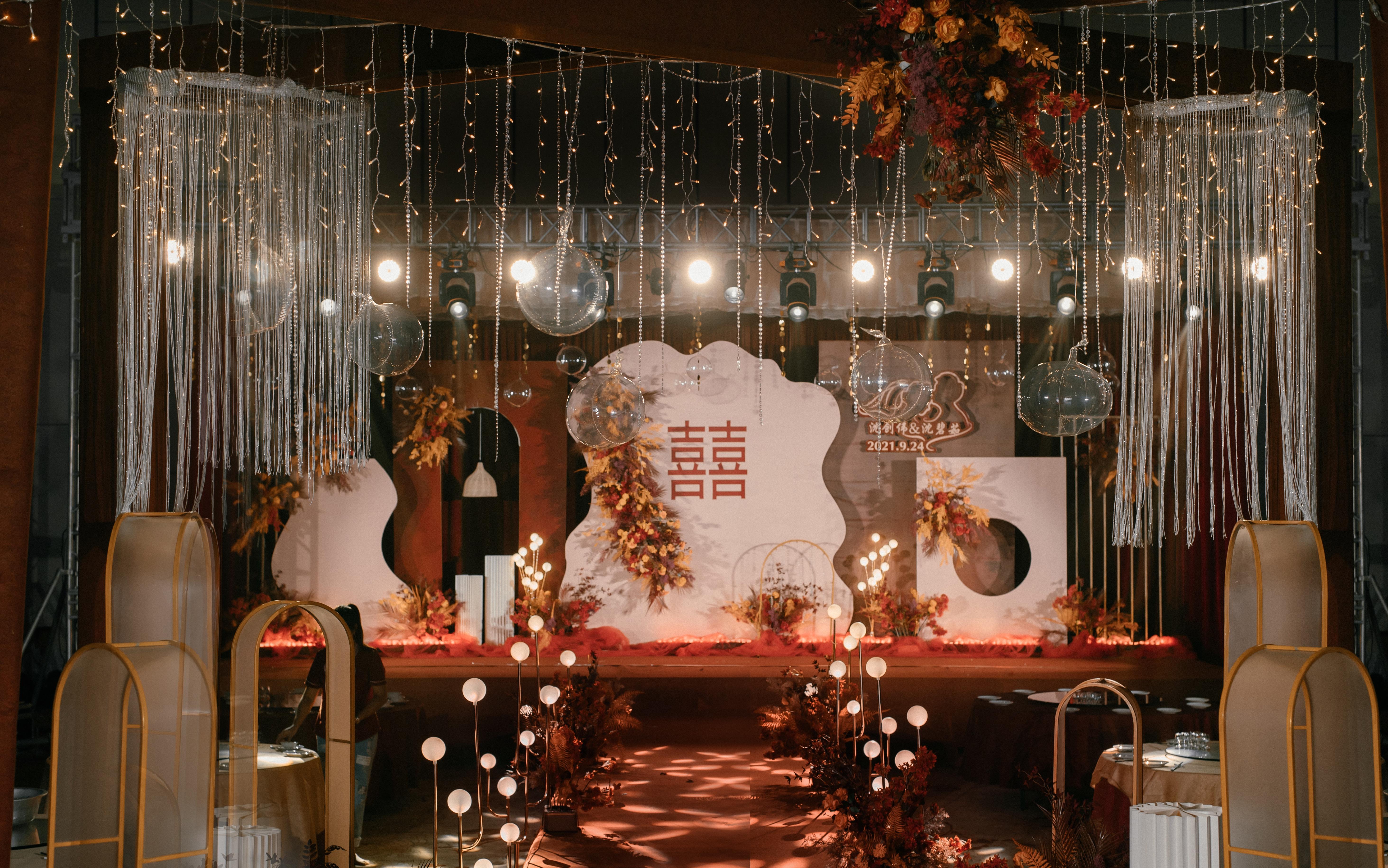 【限时特惠】 低预算/小预算红色中式婚礼