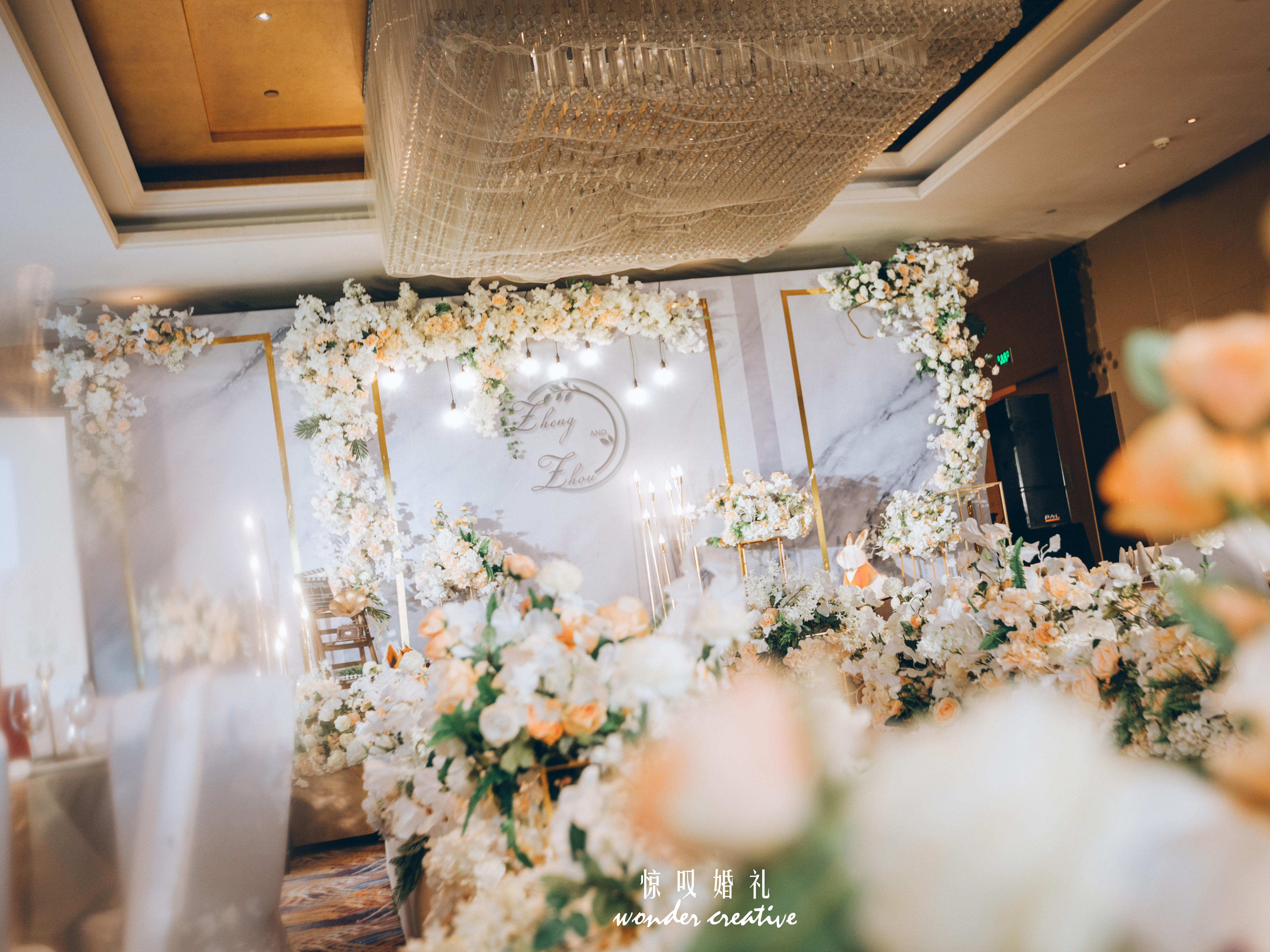 【小预算系列】自然浅香槟色小清新婚礼