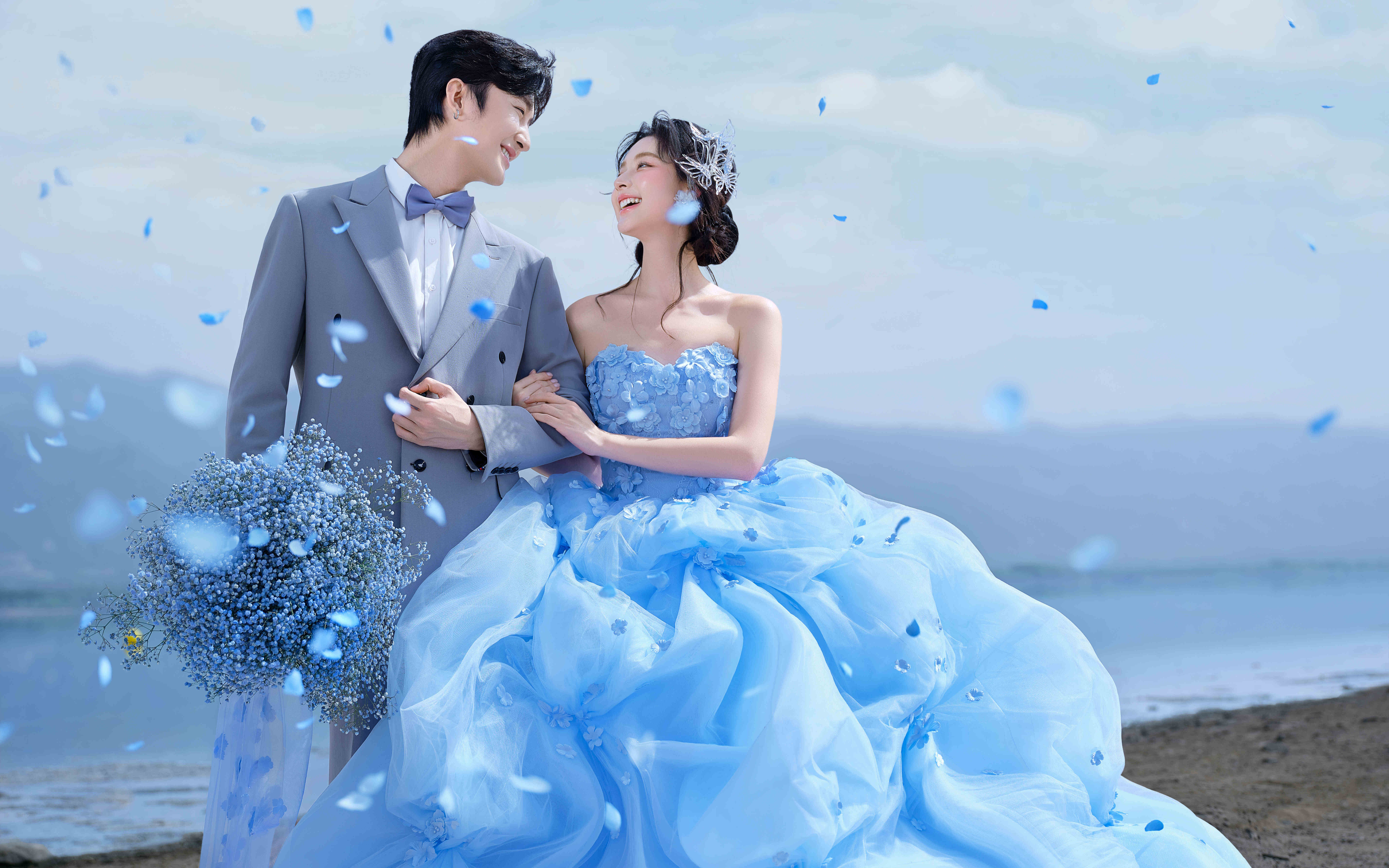 夏日夢幻告白??誰懂藍色花神的氛圍感啊？